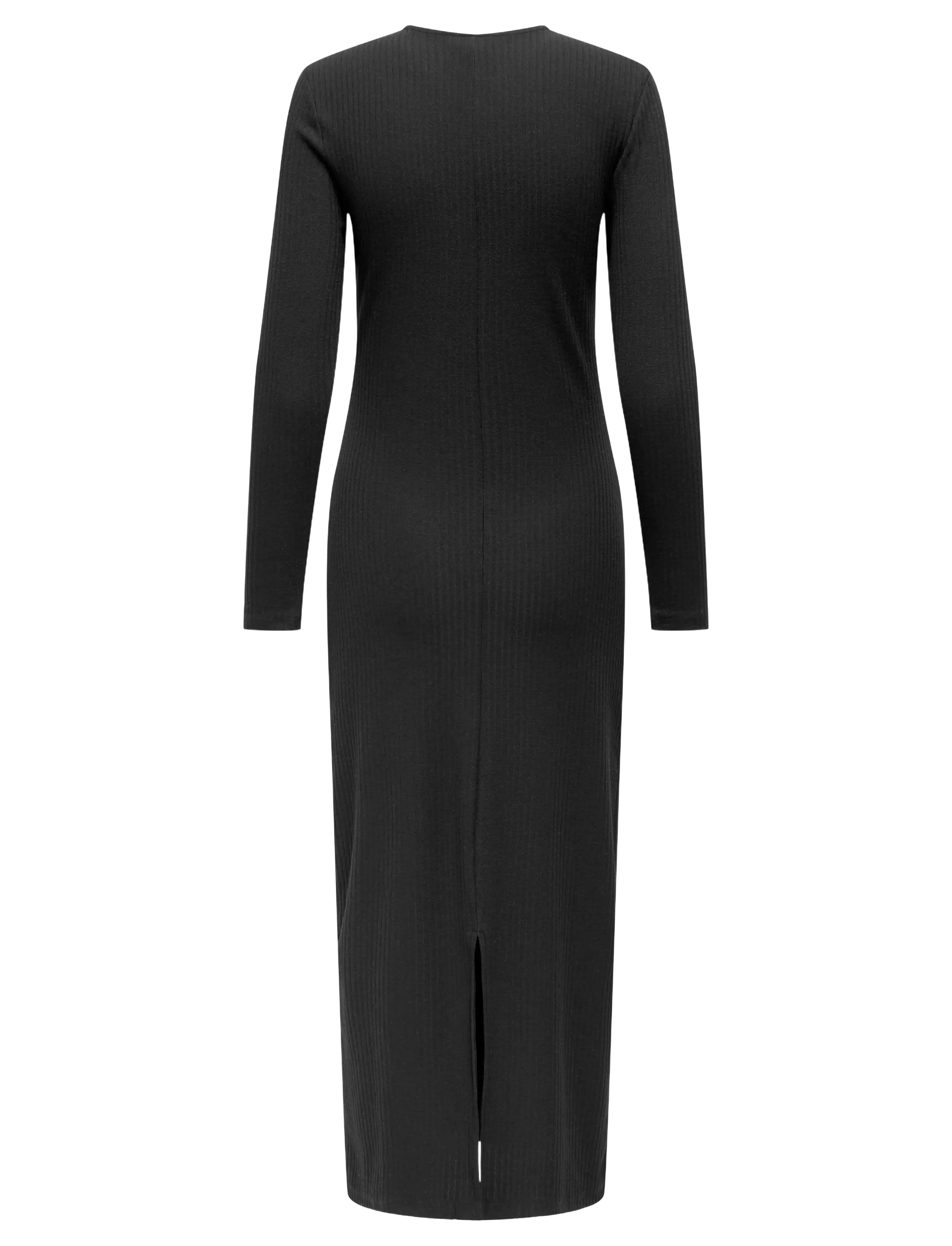 ONLY - ONLEMMA L/S DRESS JRS NOOS - laveste priser - dark grey melange - 1