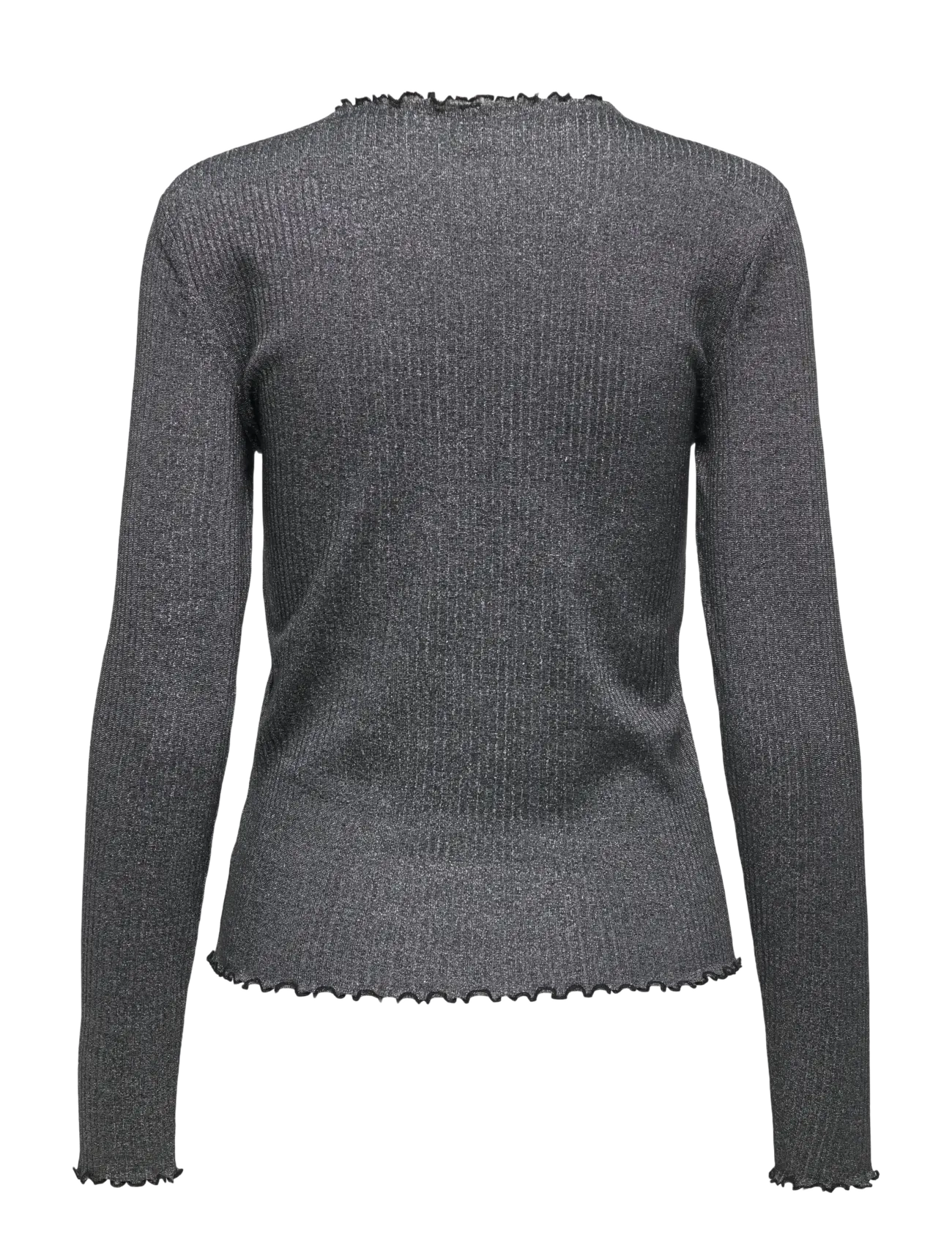 ONLY - ONLEMMA LIFE LS GLITTER TOP JRS NOOS - langärmlige tops - black - 2