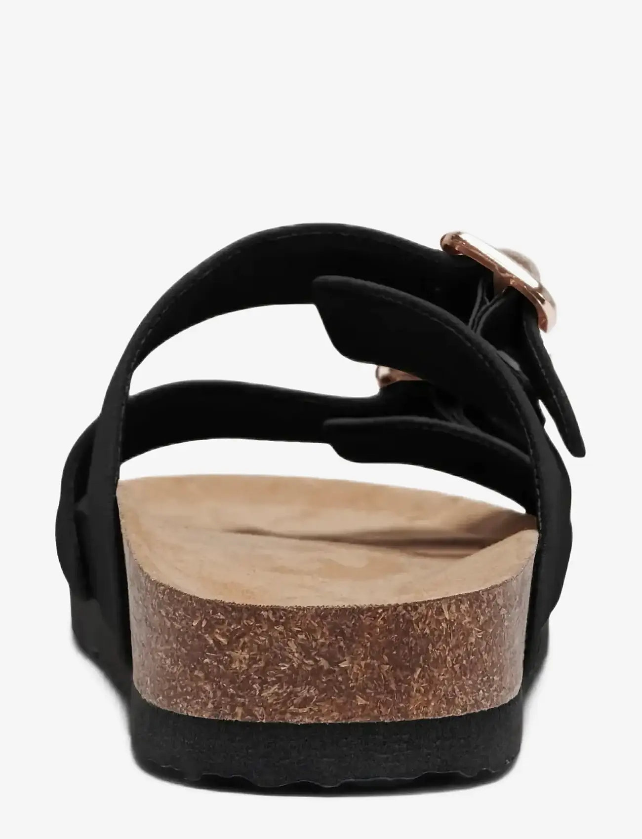 ONLY - ONLMAXI-13 PU STRAP BUCKLE SANDAL - kontsata sandaalid - black - 1