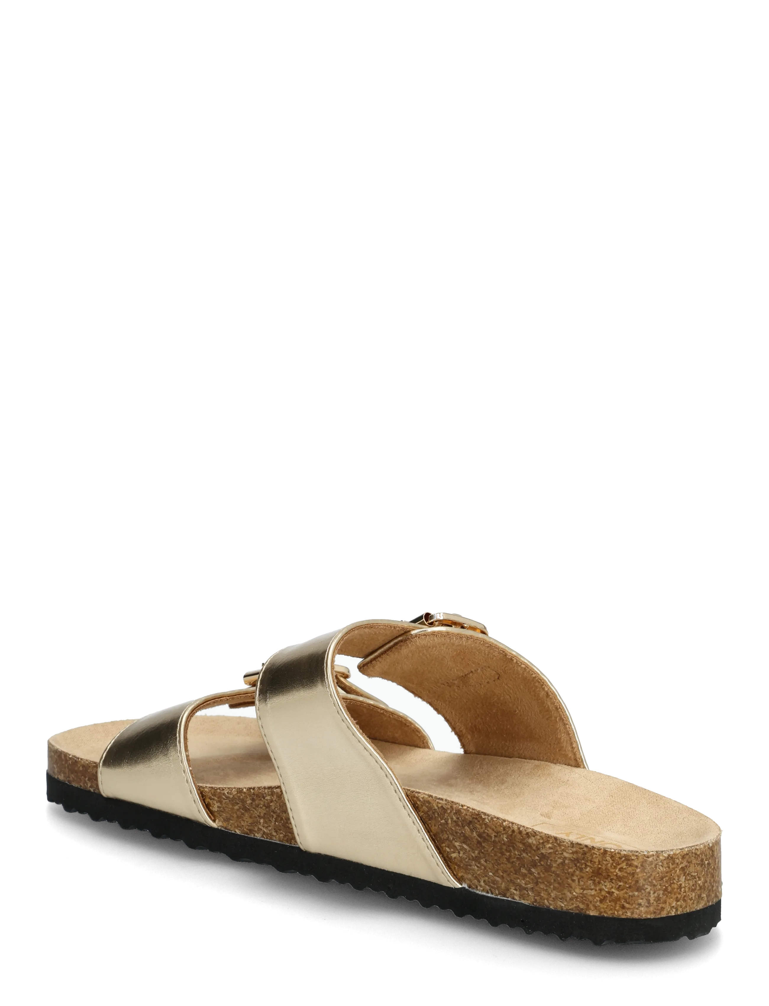ONLY - ONLMAXI-13 PU STRAP BUCKLE SANDAL - die niedrigsten preise - gold colour - 2