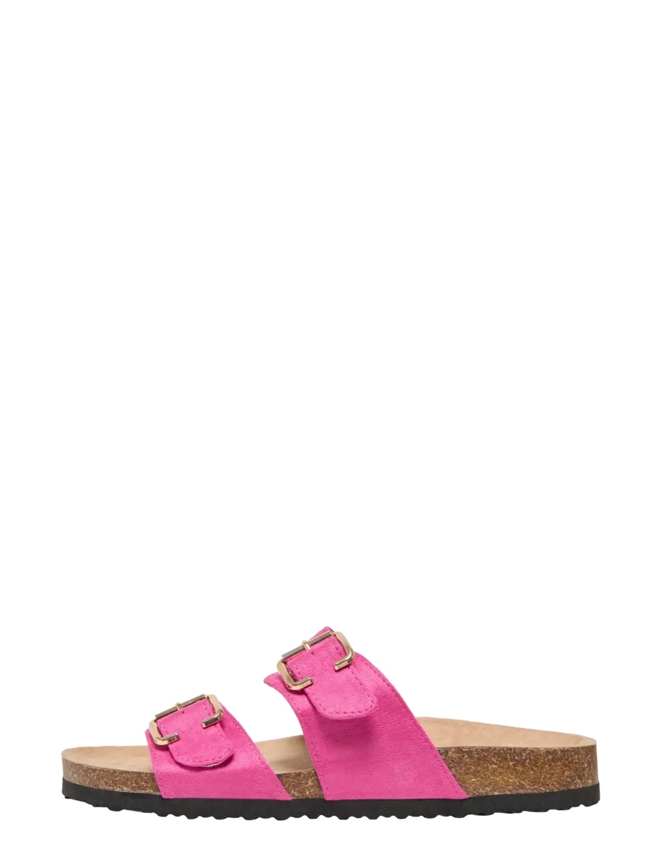 ONLY Onlmaxi-13 Pu Strap Buckle Sandal, 37, Pink, Sandaler > Flade Sandals, Dame