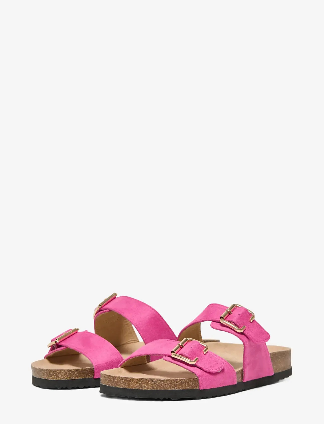 ONLY - ONLMAXI-13 PU STRAP BUCKLE SANDAL - flade sandaler - pink yarrow - 2
