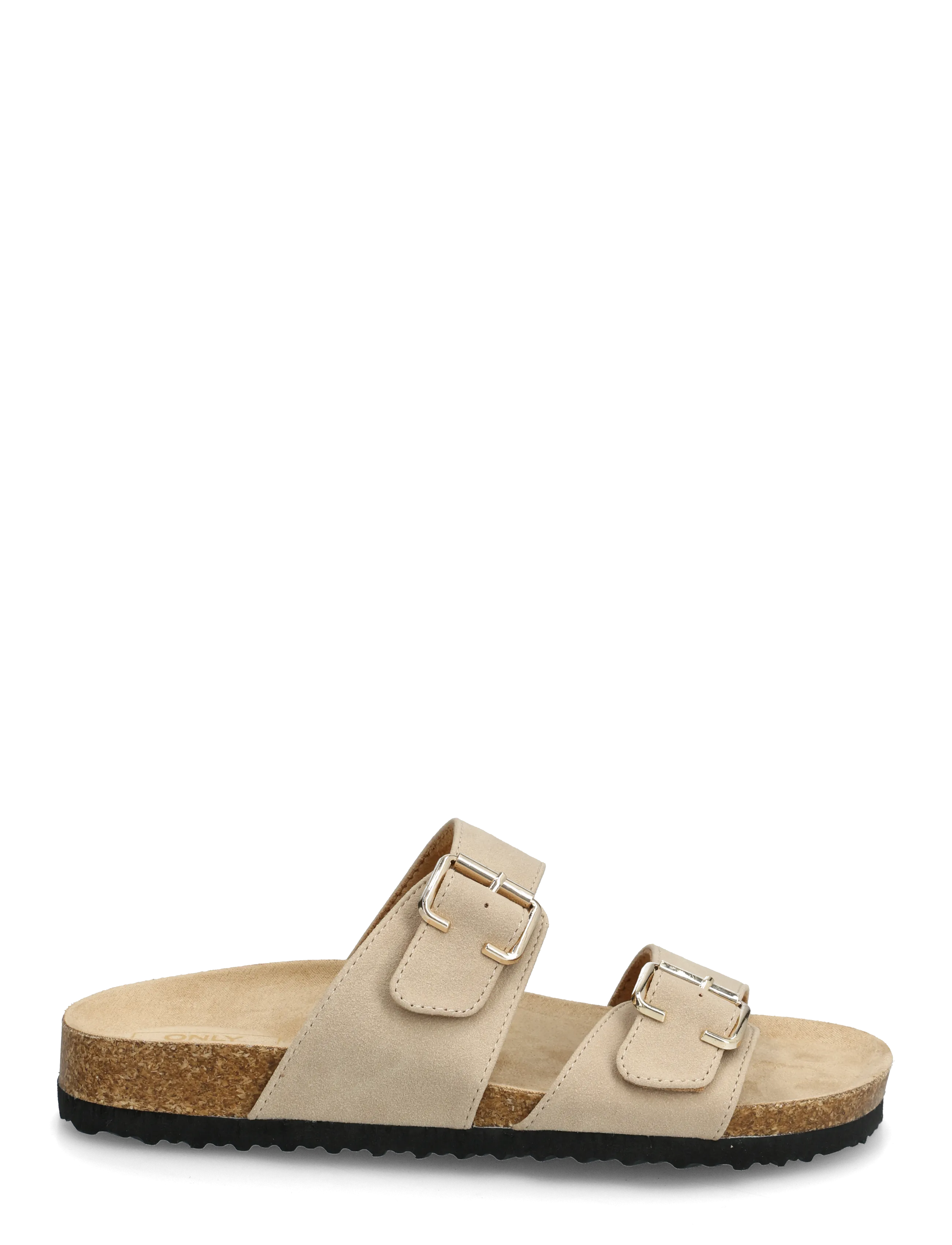 ONLY - ONLMAXI-13 PU STRAP BUCKLE SANDAL - kontsata sandaalid - pumice stone - 1