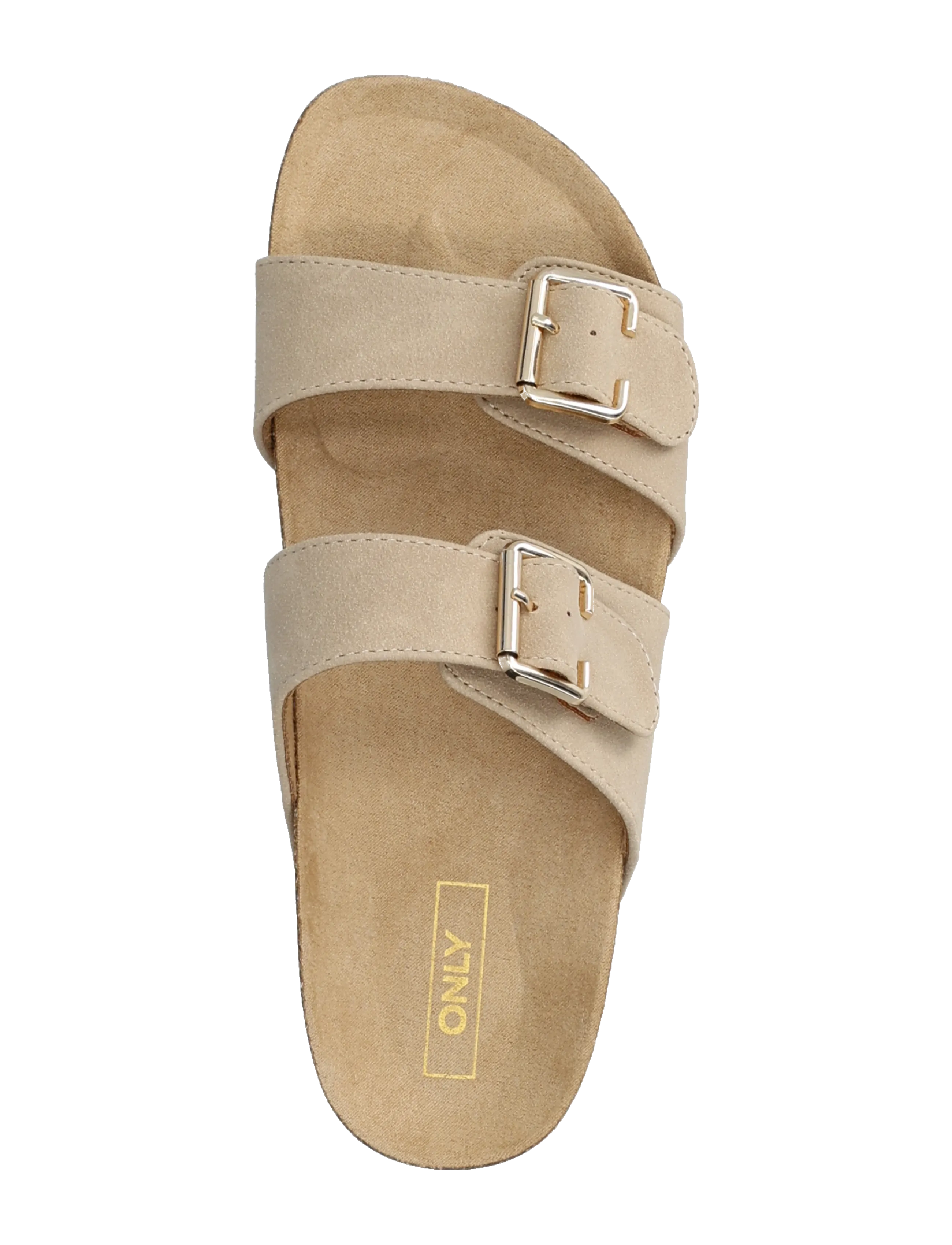 ONLY - ONLMAXI-13 PU STRAP BUCKLE SANDAL - kontsata sandaalid - pumice stone - 3