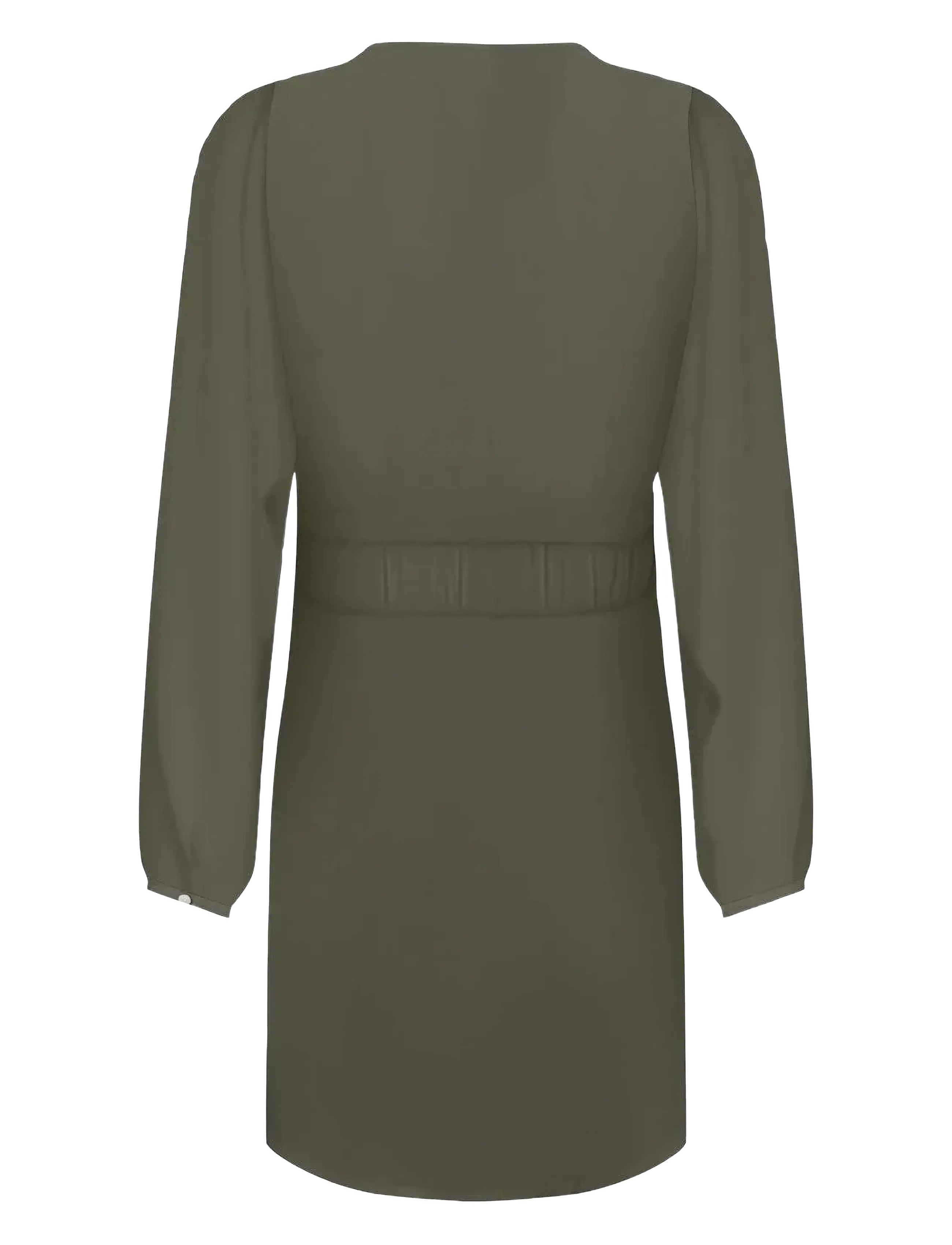 ONLY - ONLALMA LIFE VIS L/S GINA DRESS SOLID - zemākās cenas - kalamata - 1