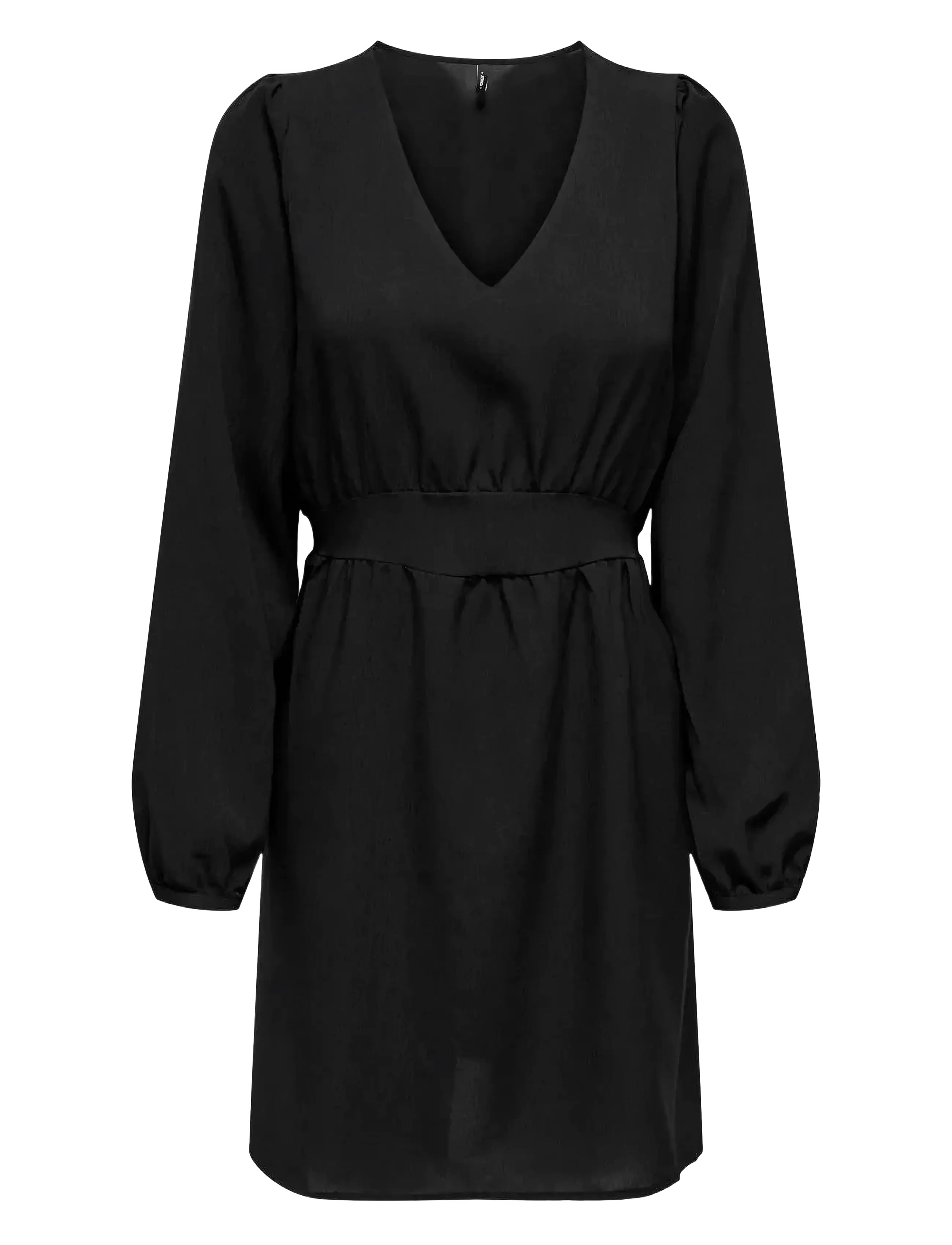ONLY ONLNOVA LIFE ELITE L/S SIRI DRESS SOLID - Korte kjoler - BLACK / black