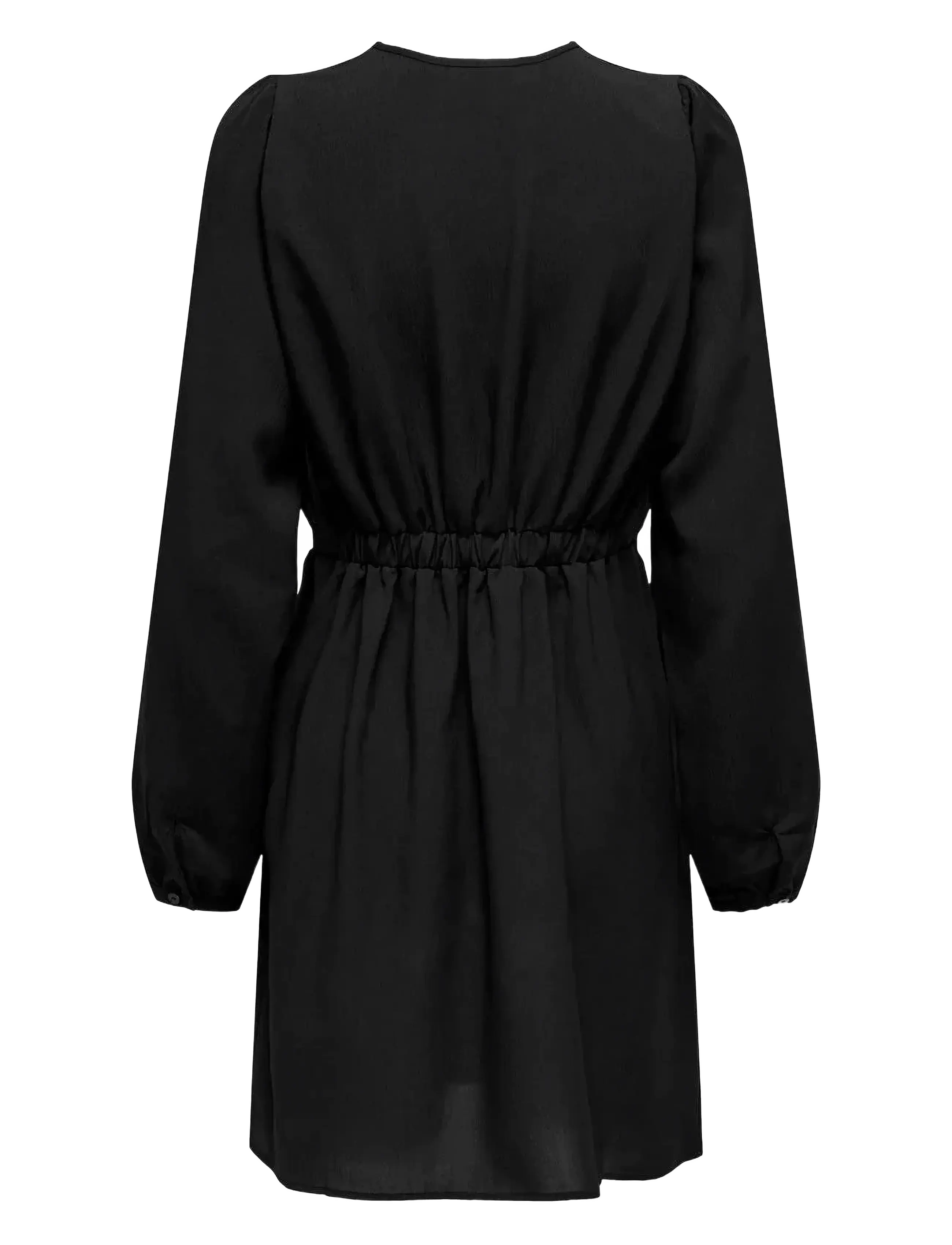 ONLY - ONLNOVA LIFE ELITE L/S SIRI DRESS SOLID - laveste priser - black - 1
