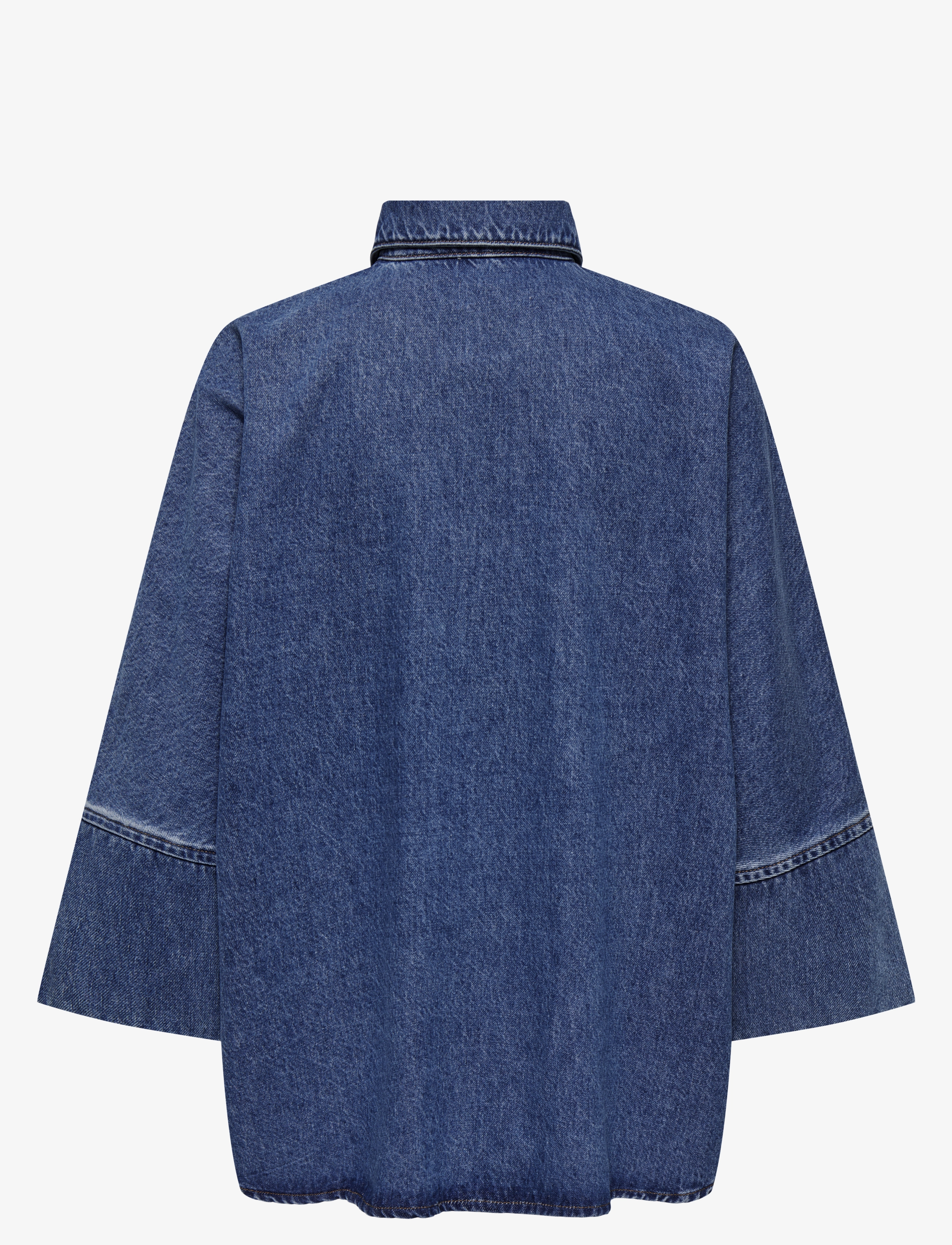 ONLY - ONLGRACE 3/4 DNM SHIRT CRO NOOS - jeanshemden - medium blue denim - 2
