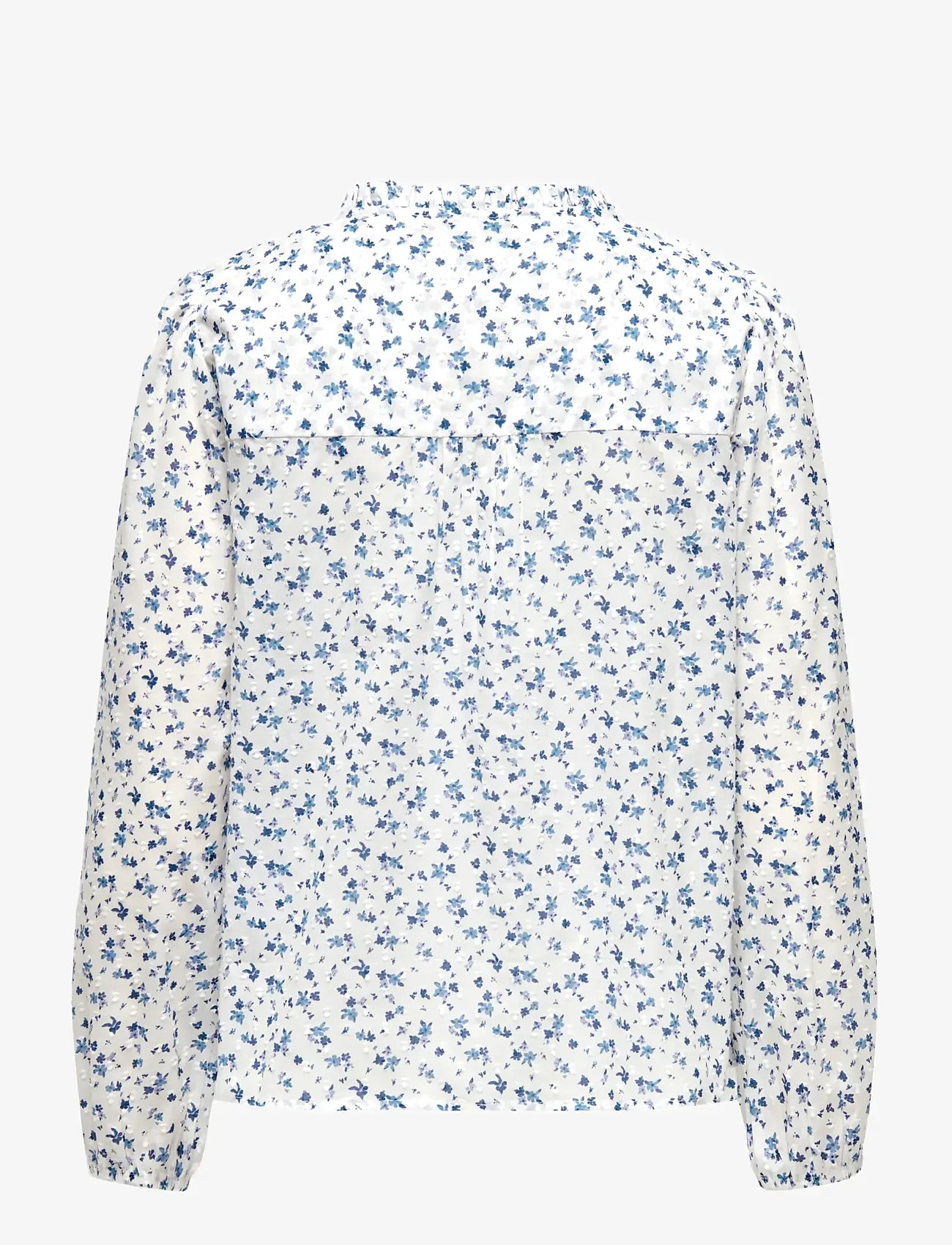 ONLY - ONLROANNE L/S TOP WVN NOOS - langærmede bluser - cloud dancer - 2