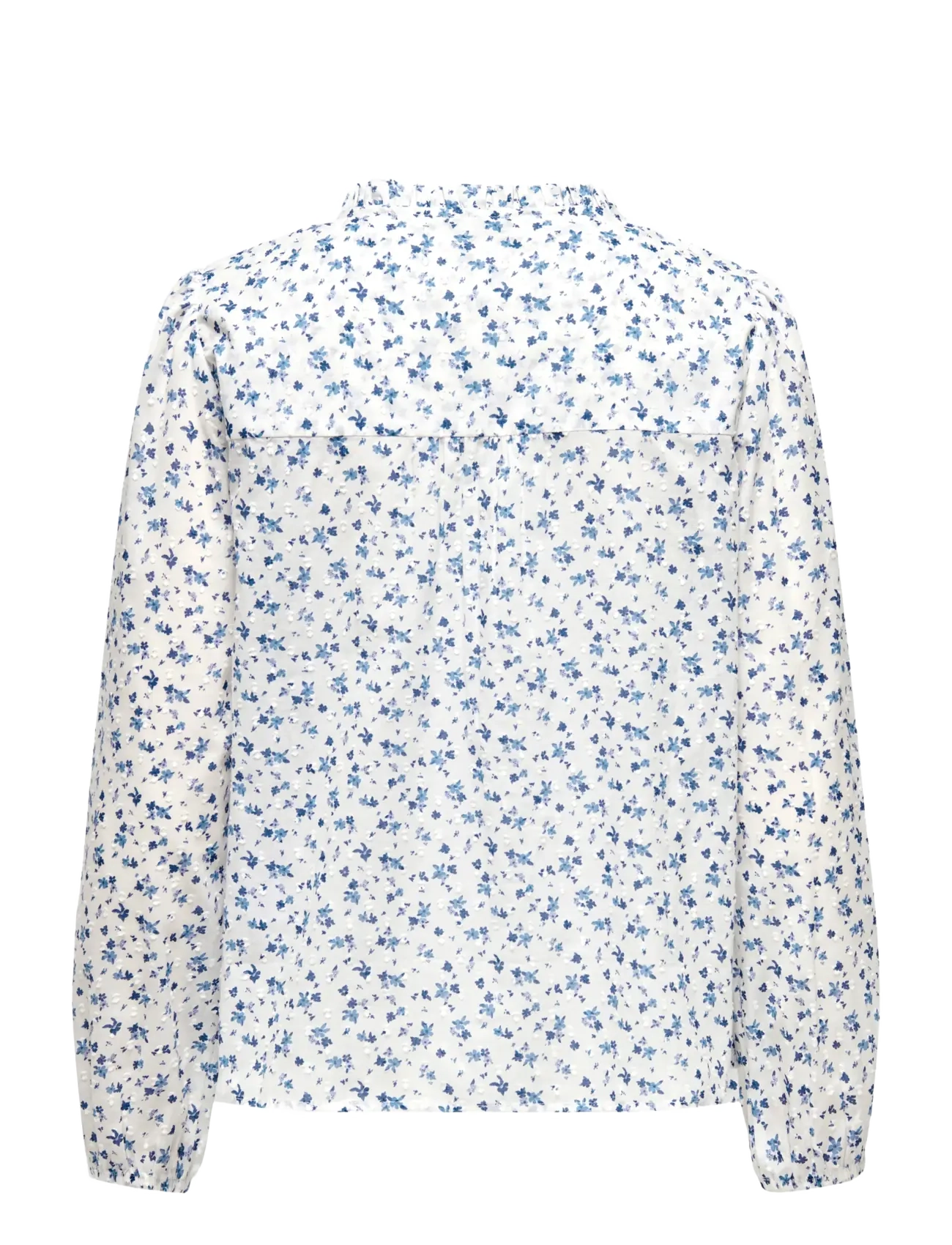 ONLY - ONLROANNE L/S TOP WVN NOOS - pikkade varrukatega pluusid - cloud dancer - 2