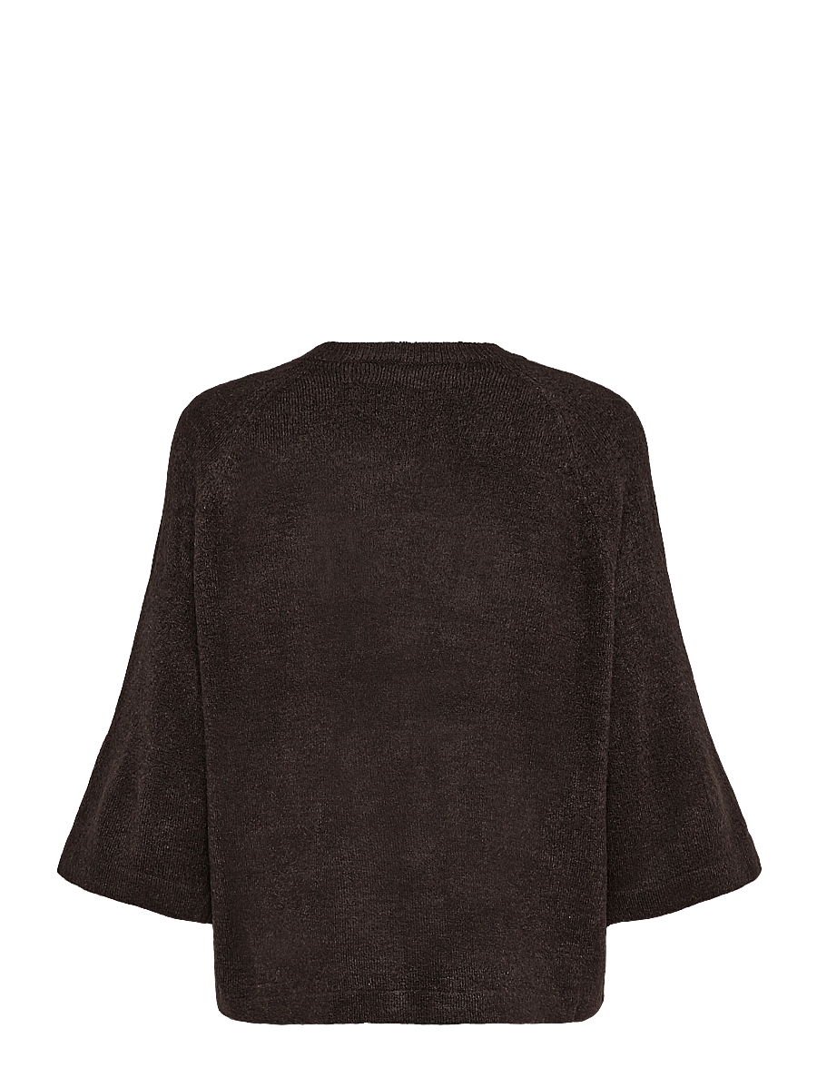 ONLY - ONLSIMONI 3/4 PULLOVER KNT NOOS - pullover - coffee bean - 2