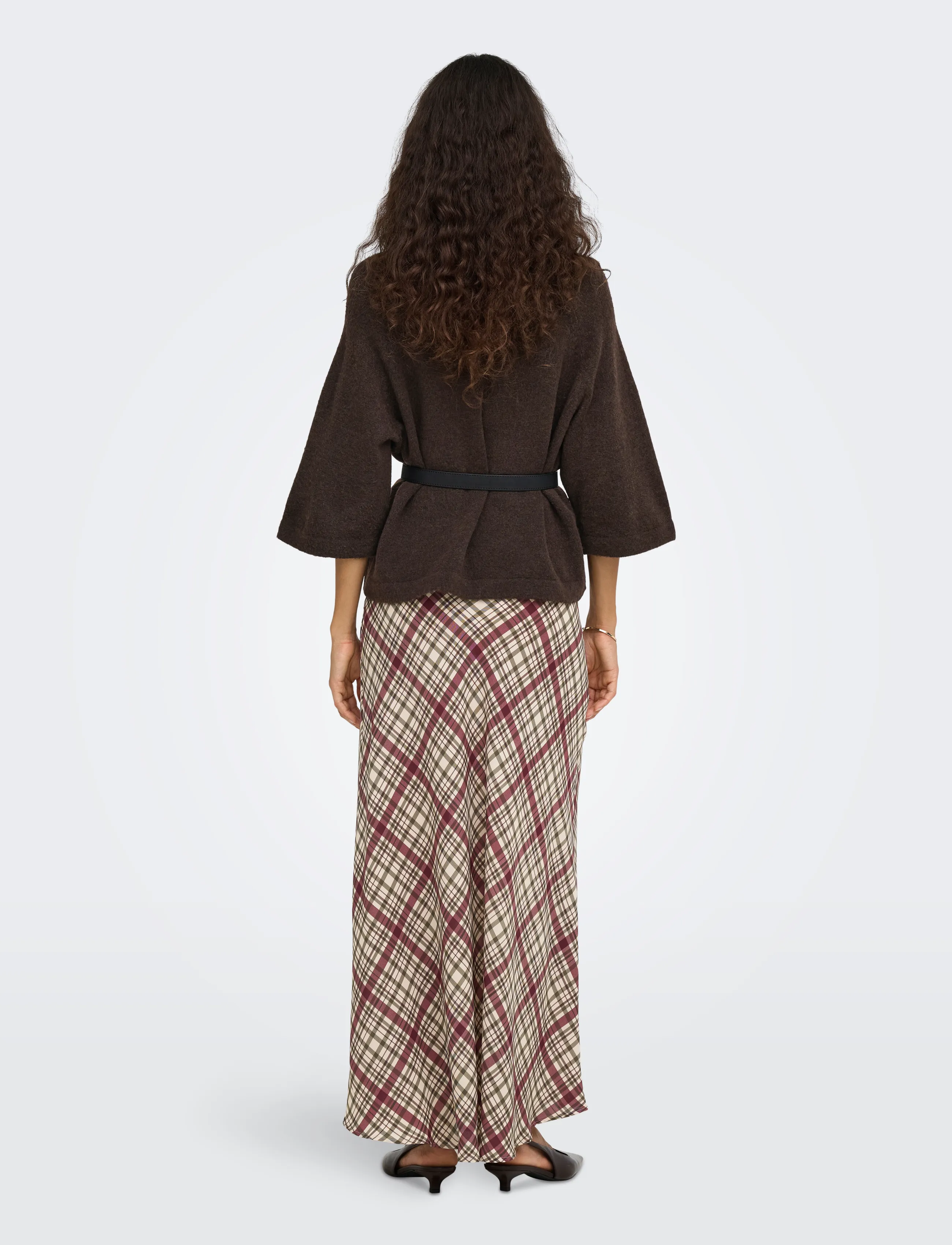 ONLY - ONLSIMONI 3/4 PULLOVER KNT NOOS - pullover - coffee bean - 3