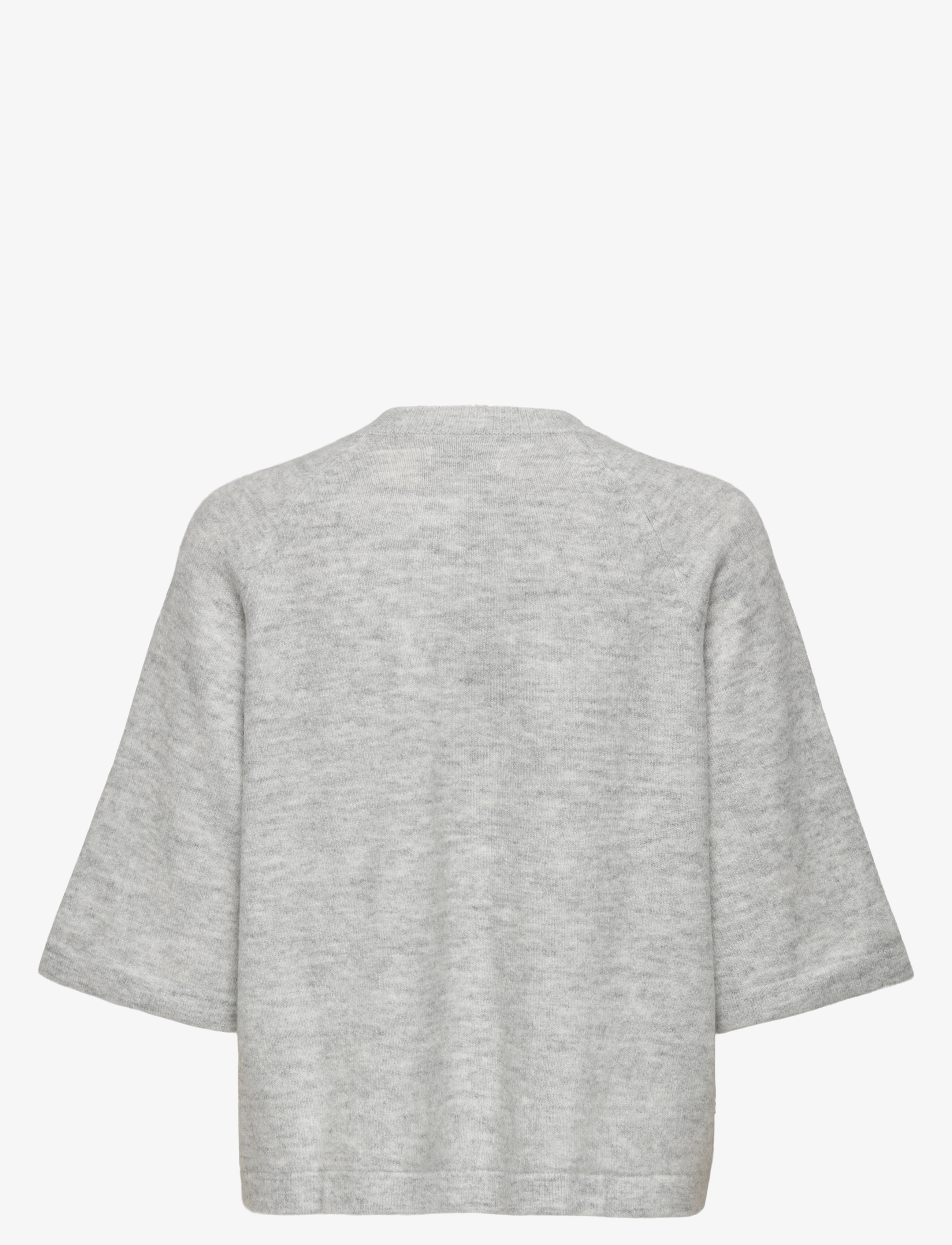 ONLY - ONLSIMONI 3/4 PULLOVER KNT NOOS - pullover - light grey melange - 2