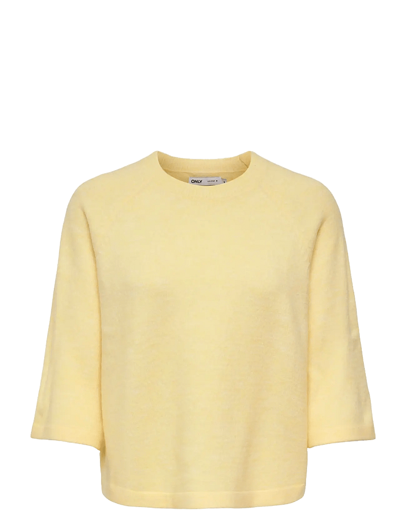 ONLY - ONLSIMONI 3/4 PULLOVER KNT NOOS - pullover - mellow yellow - 0