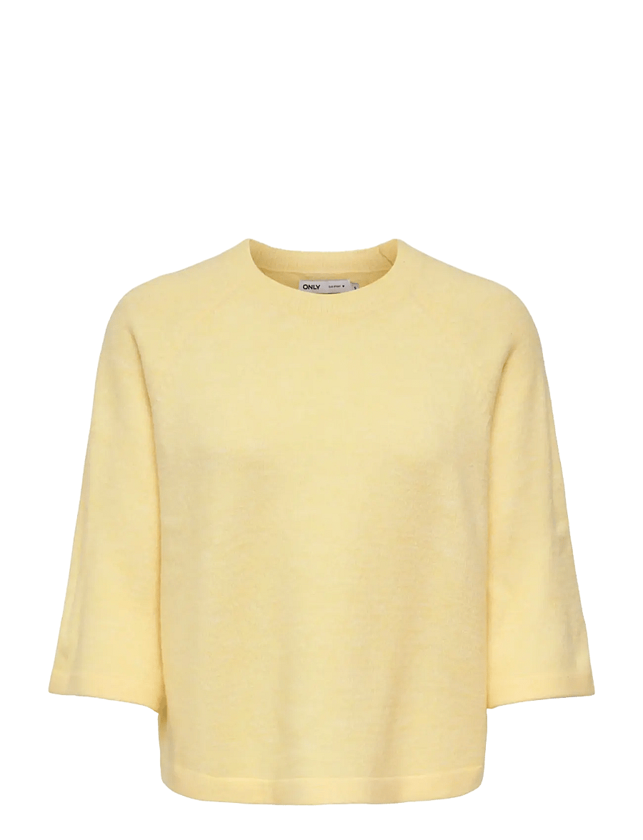 ONLY - ONLSIMONI 3/4 PULLOVER KNT NOOS - stickade tröjor - mellow yellow - 0
