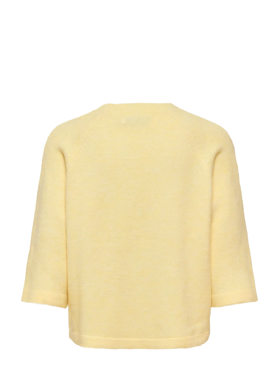 ONLY - ONLSIMONI 3/4 PULLOVER KNT NOOS - stickade tröjor - mellow yellow - 1