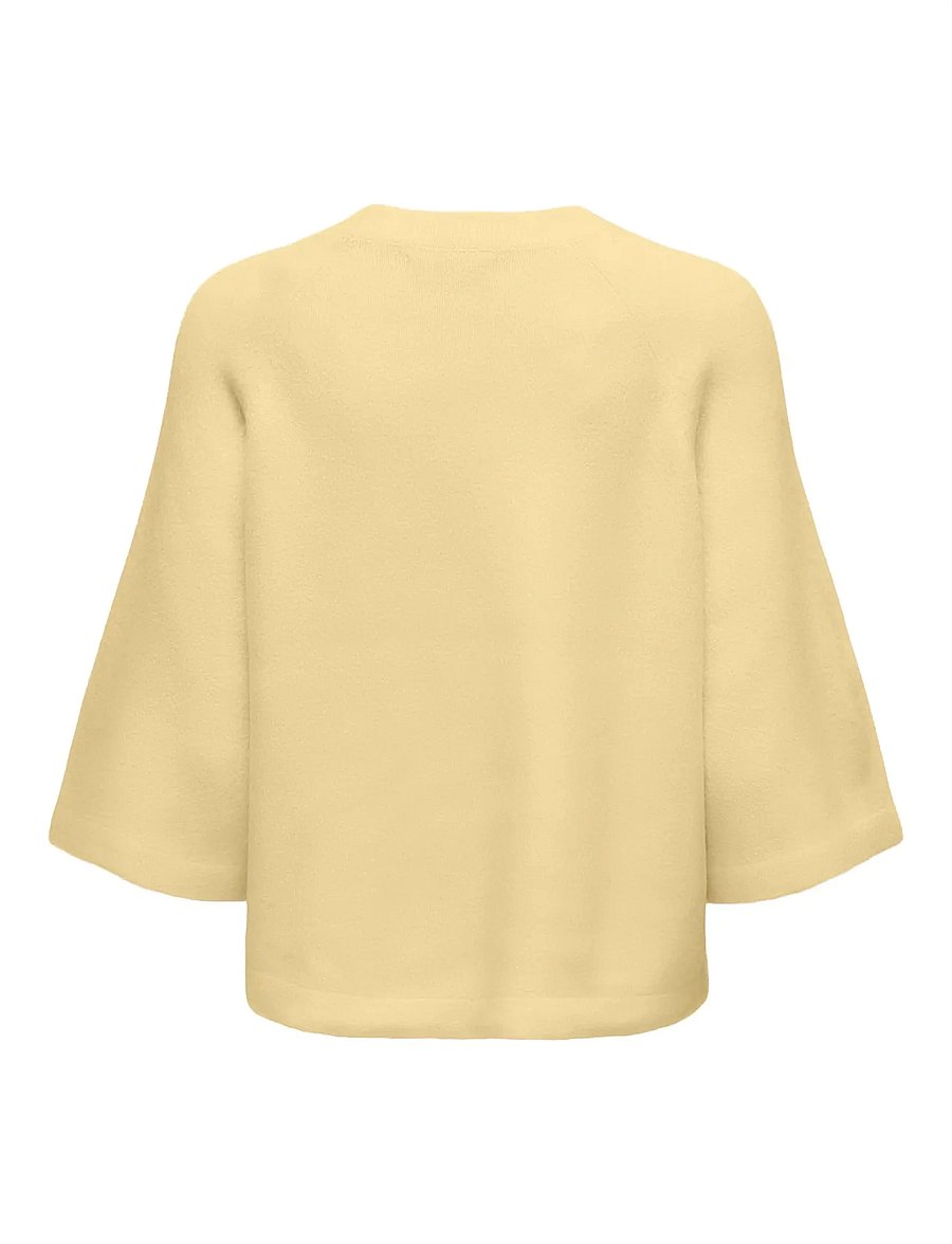 ONLY - ONLSIMONI 3/4 PULLOVER KNT NOOS - stickade tröjor - mellow yellow - 2