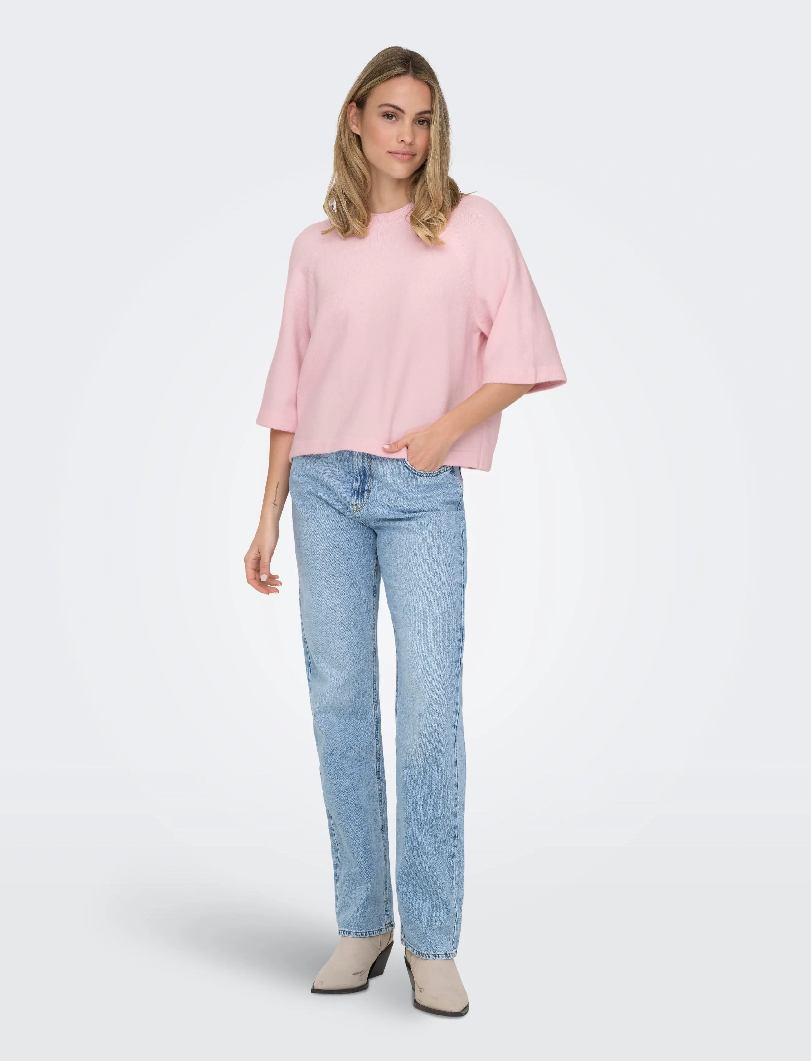ONLY - ONLSIMONI 3/4 PULLOVER KNT NOOS - pullover - potpourri - 0
