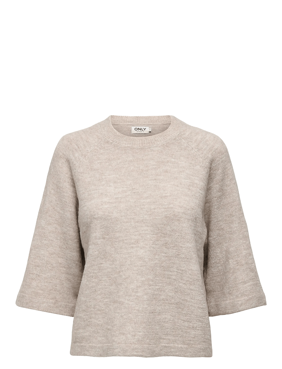 ONLY - ONLSIMONI 3/4 PULLOVER KNT NOOS - kampsunid - pumice stone - 1