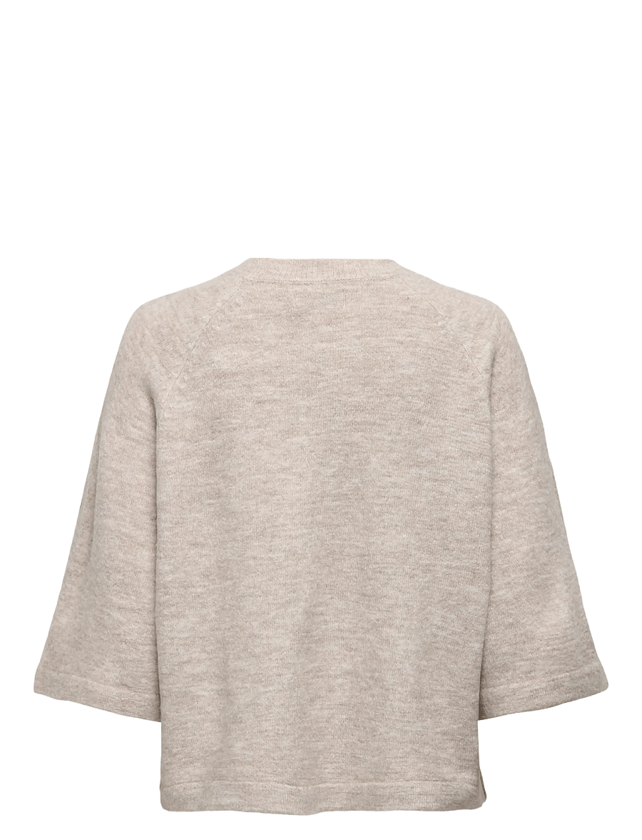 ONLY - ONLSIMONI 3/4 PULLOVER KNT NOOS - pullover - pumice stone - 2