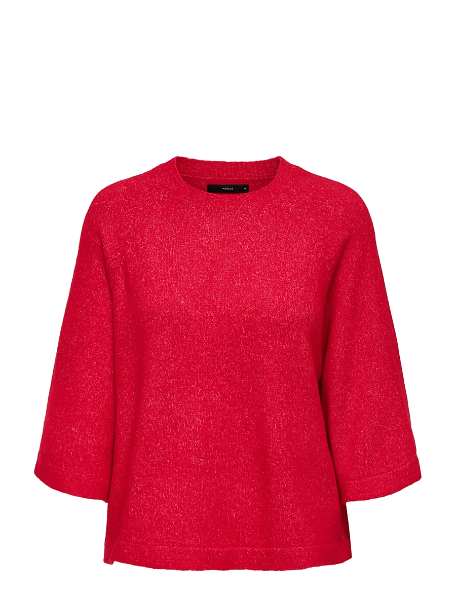 ONLY - ONLSIMONI 3/4 PULLOVER KNT NOOS - pullover - true red - 1