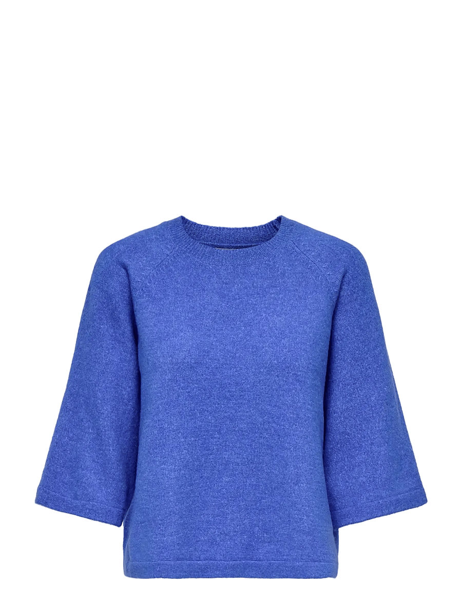 ONLY - ONLSIMONI 3/4 PULLOVER KNT NOOS - megztiniai - ultramarine - 1