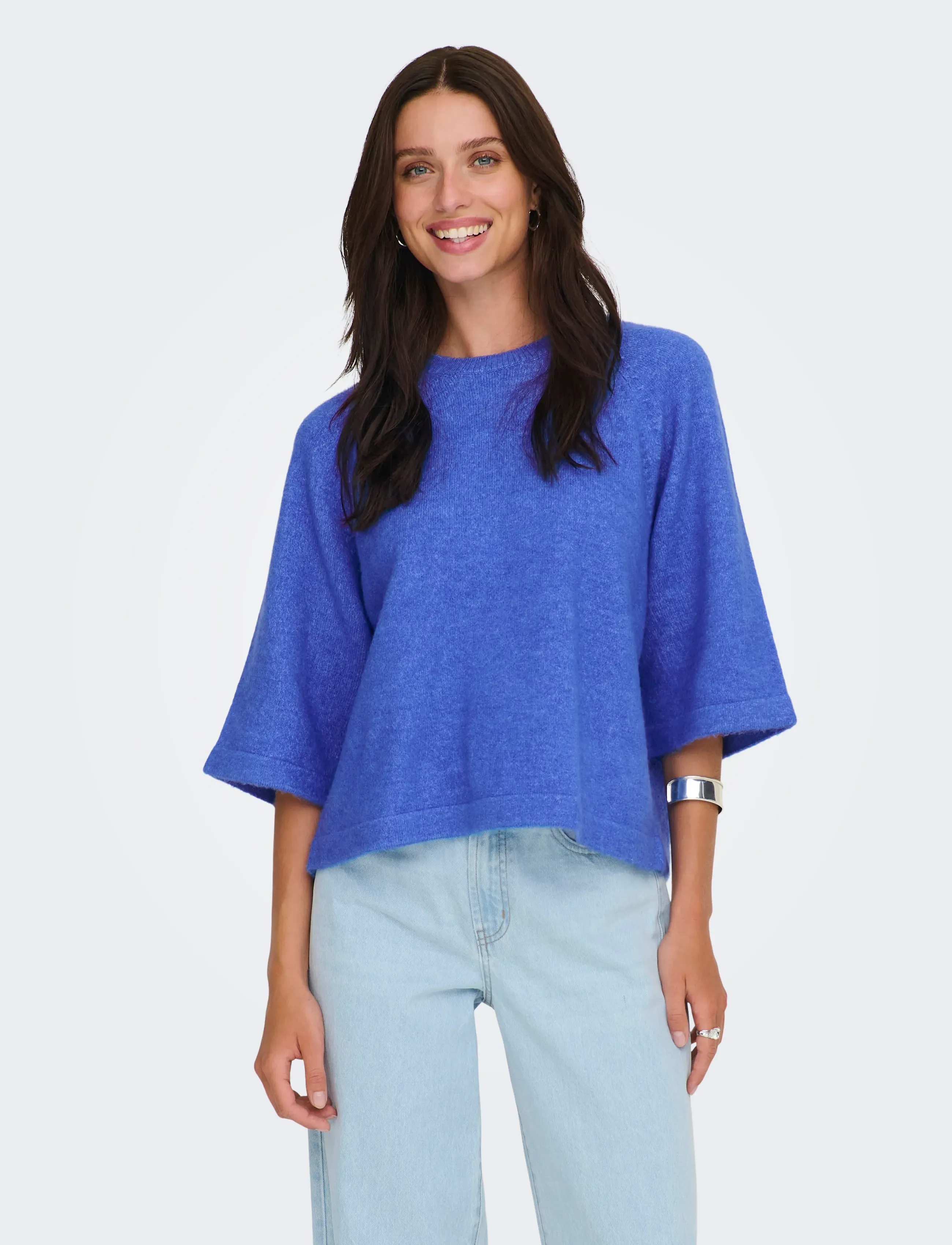 ONLY Onlsimoni 3/4 Pullover Knt Noos stickade tröjor dam – bild 5