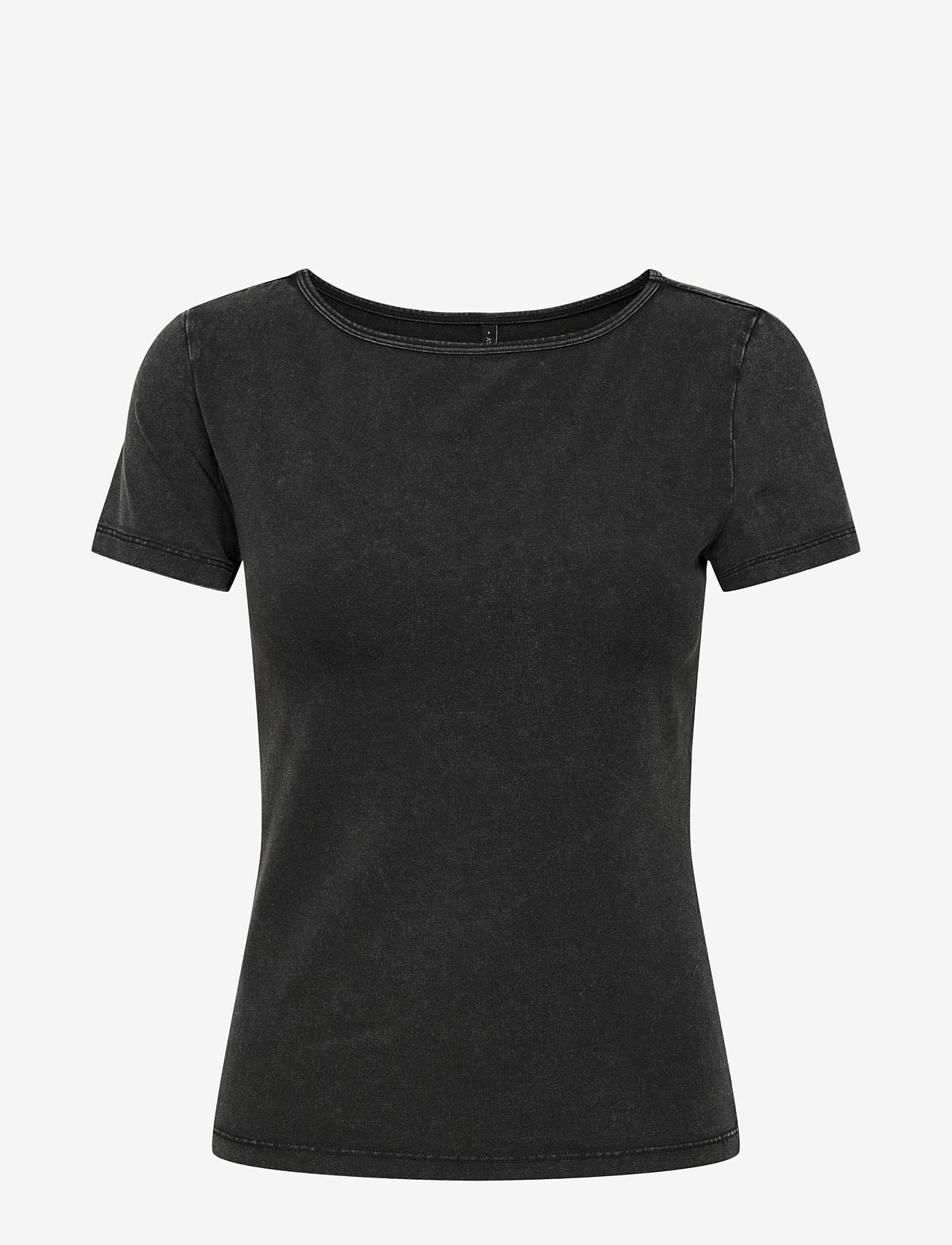 ONLY - ONLMIA S/S TEE CS JRS - t-shirts - black - 0
