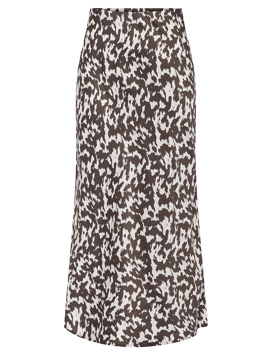 ONLY - ONLCHIGO ANKEL SATIN SKIRT WVN - satinröcke - mole - 1