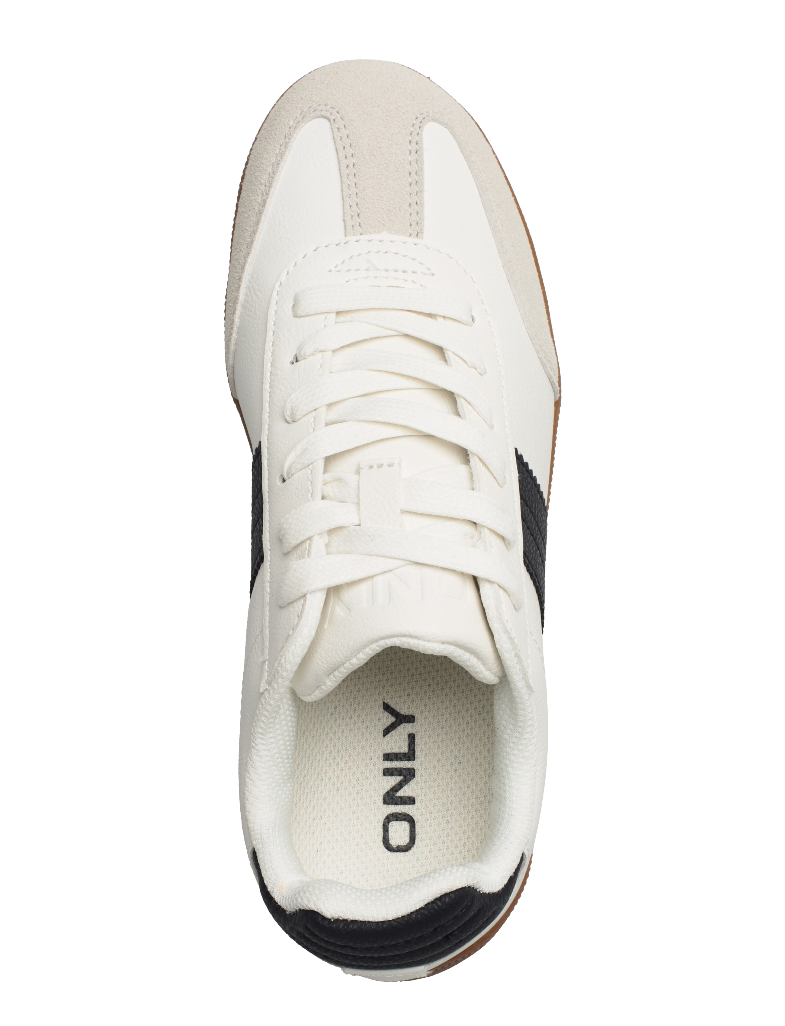 ONLY - ONLAMBER PU SNEAKER - white - 3