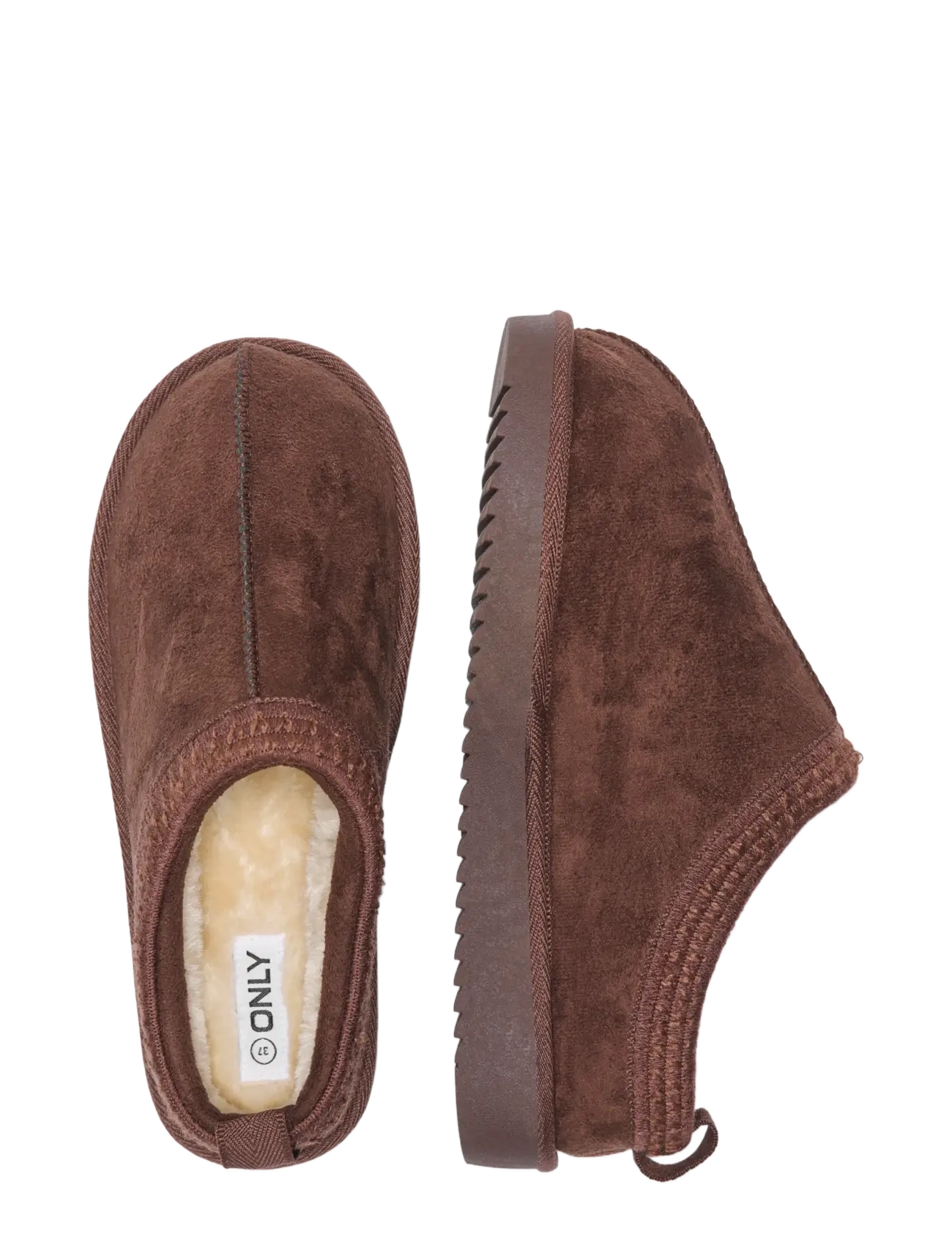 ONLY - ONLSTELLA TEDDY LINED SLIPPER NOOS - vardagsstil - tiramisu - 3