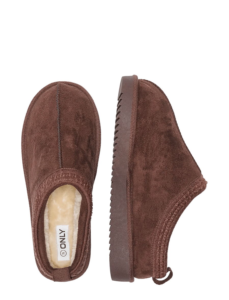 ONLY - ONLSTELLA TEDDY LINED SLIPPER NOOS - vardagsstil - tiramisu - 3
