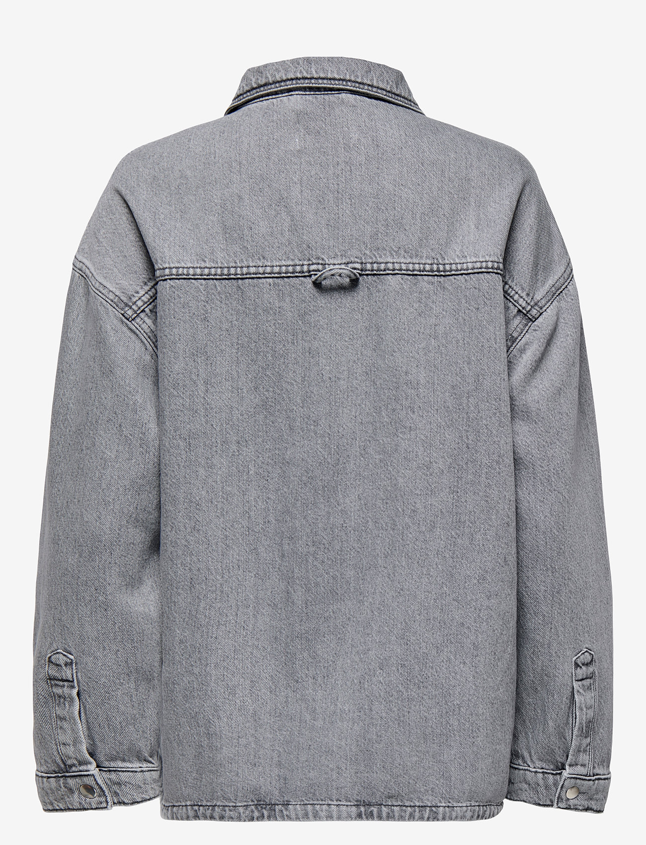 ONLY - ONLEMMIE L/S SHIRT GREY DNM AZG NOOS - denim jackets - medium grey denim - 2
