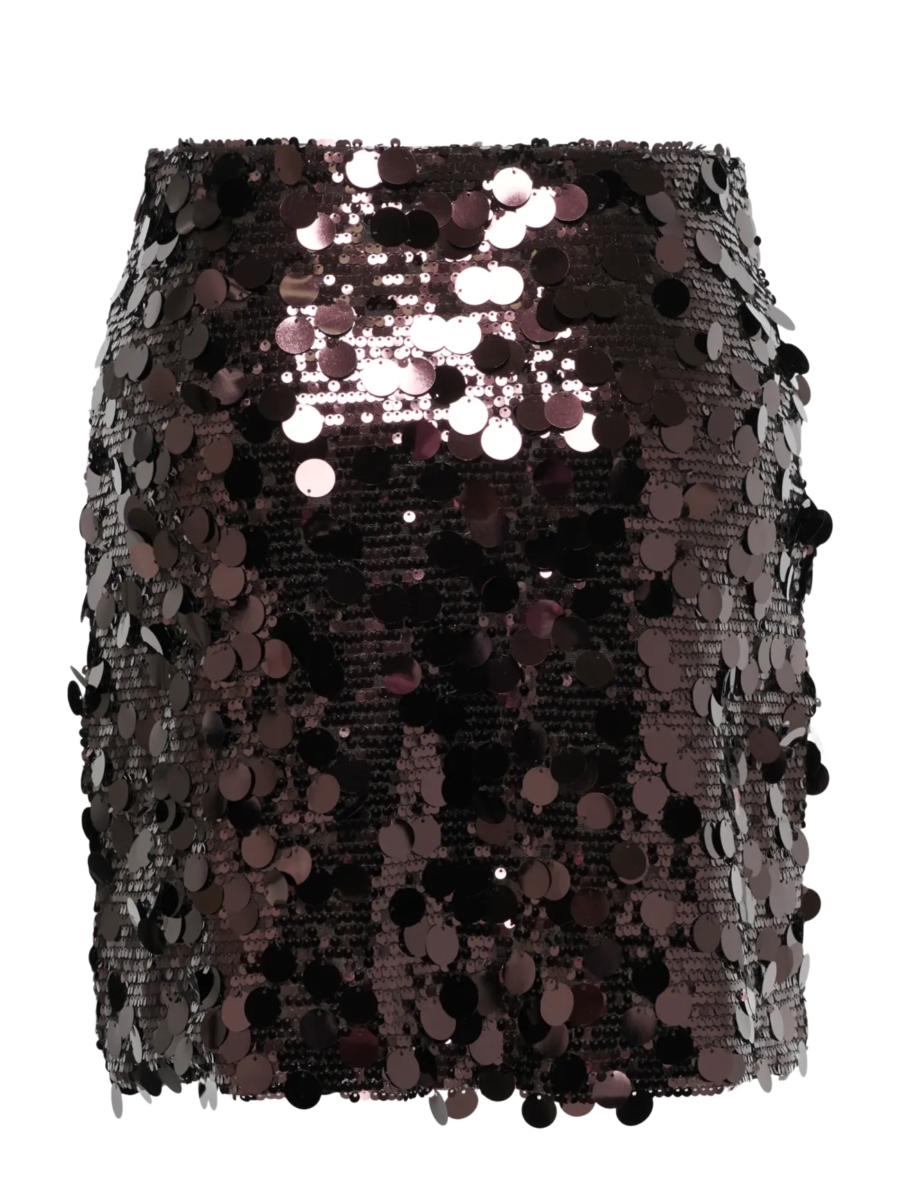 ONLY - ONLJADEL SEQUINS SKIRT WVN - paljettkjolar - coffee bean - 2