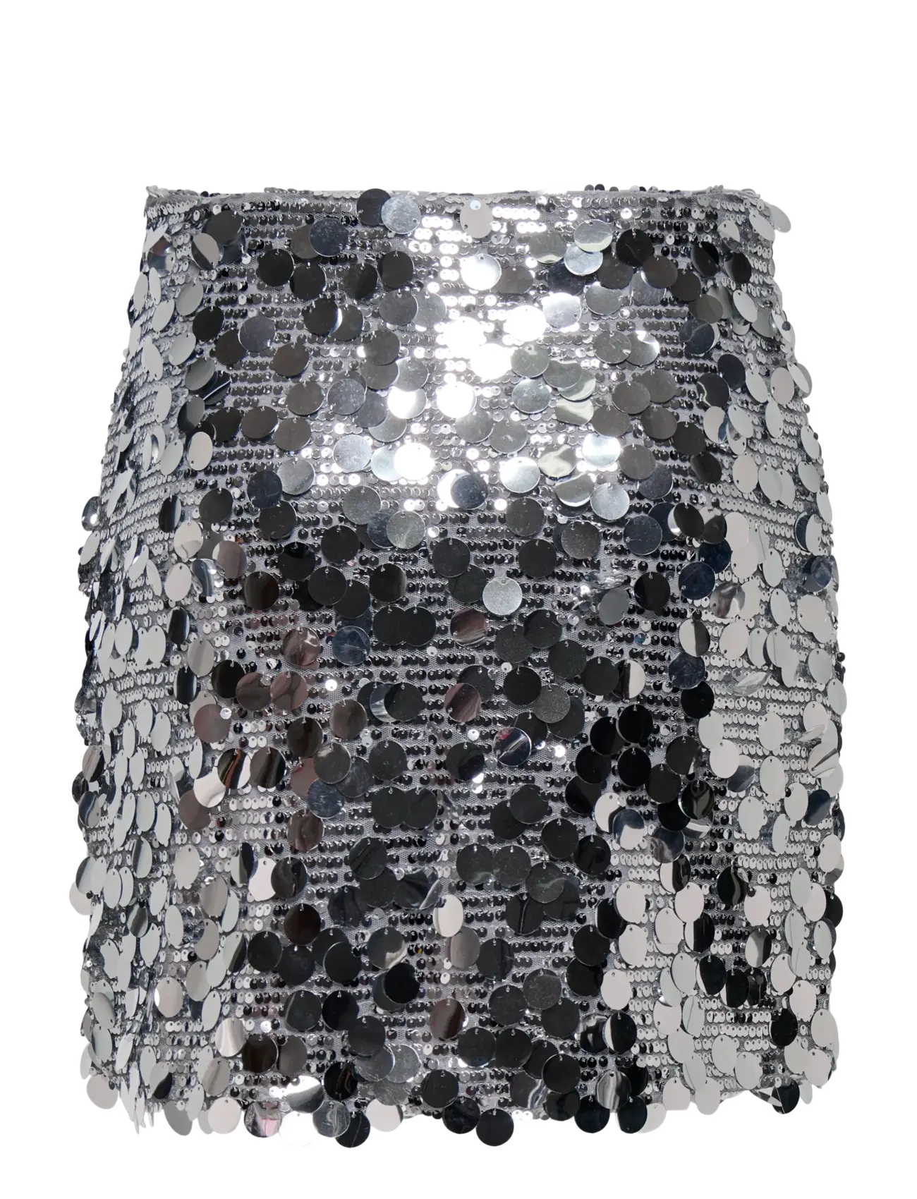 ONLY - ONLJADEL SEQUINS SKIRT WVN - sequin skirts - silver - 2