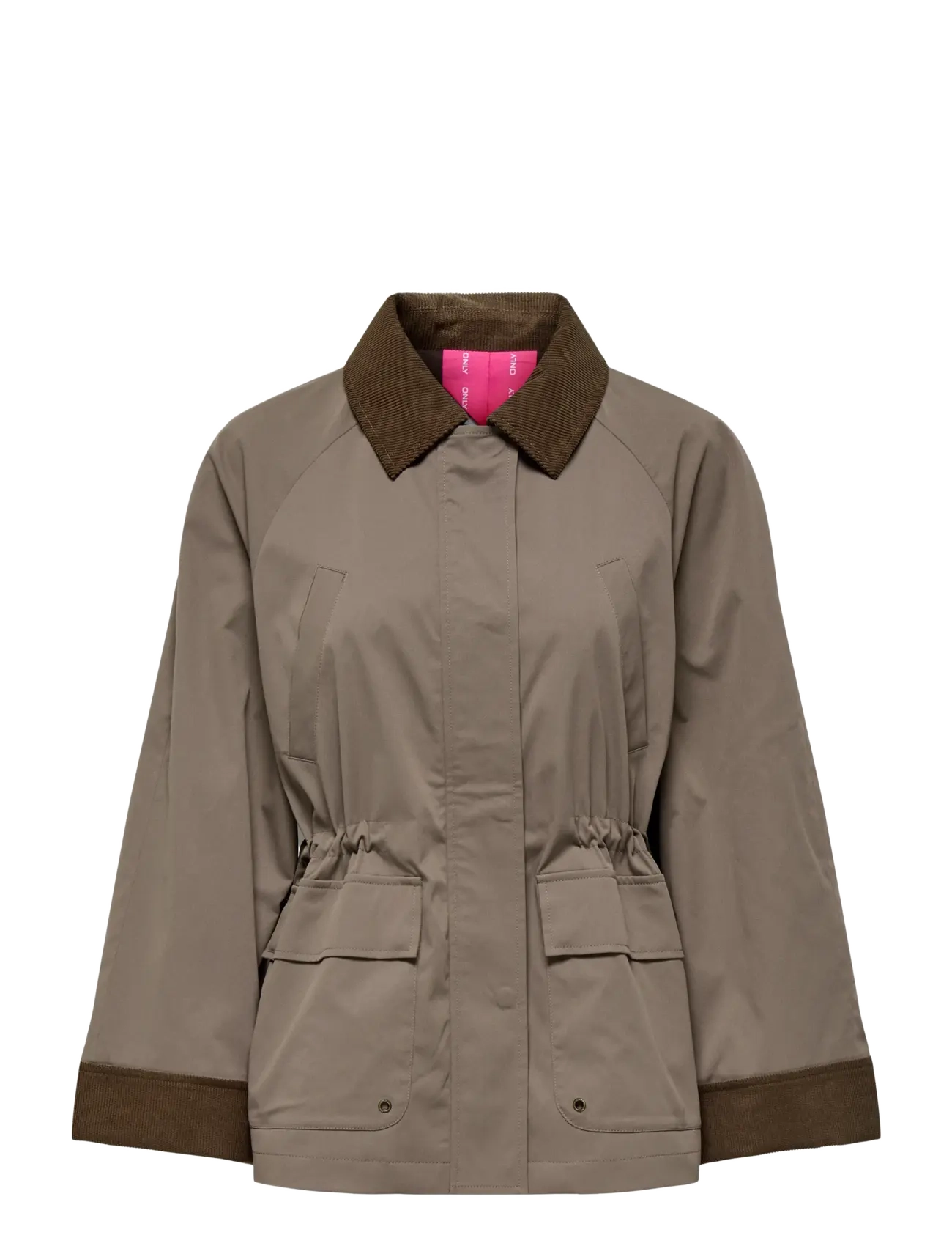 ONLEJA ORCHID SPRING LIFE JACKET CC OTW - WALNUT