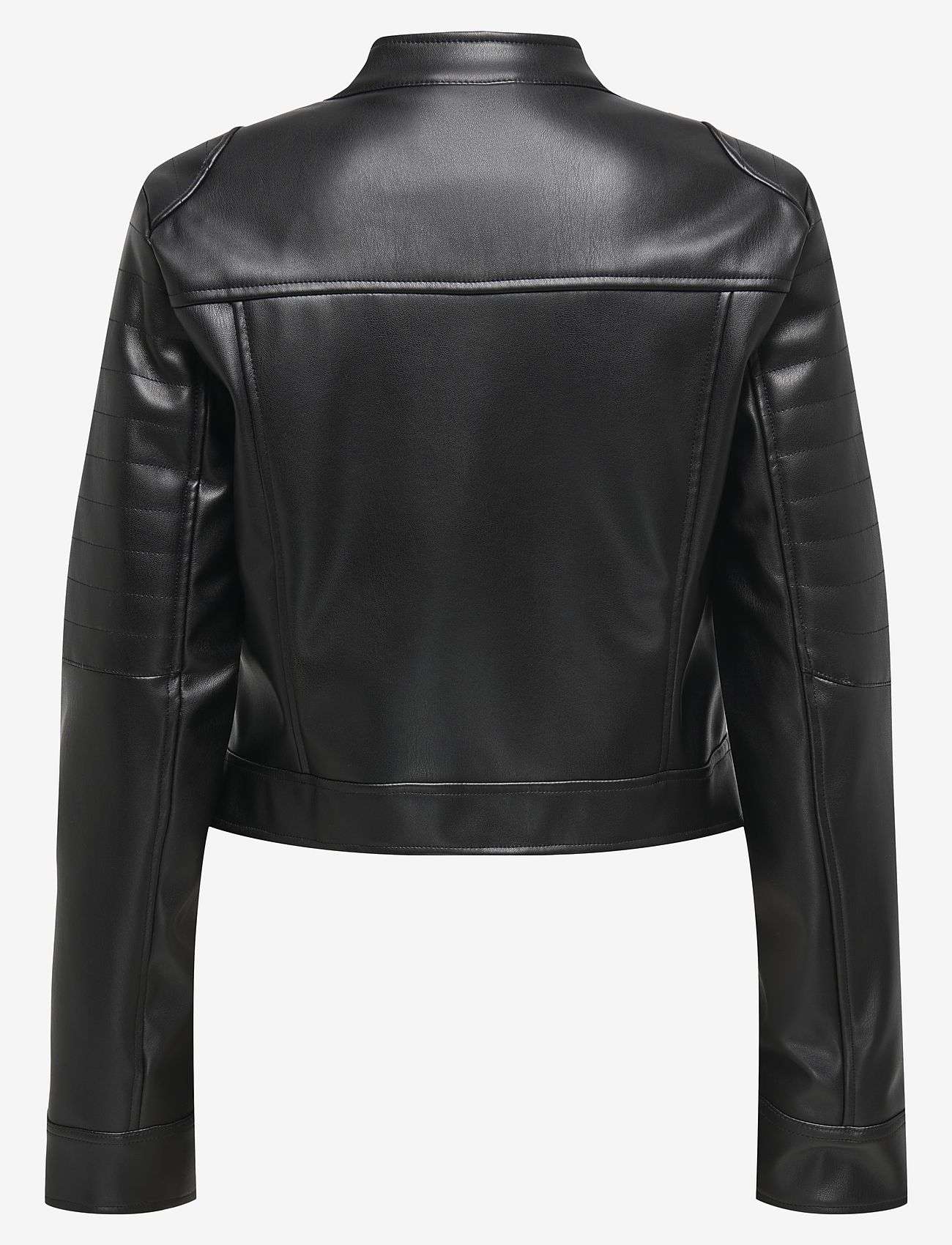 ONLY - ONLSARAMY FAUX LEATH MOTO JACKET CC OTW - skinnjackor - black - 1