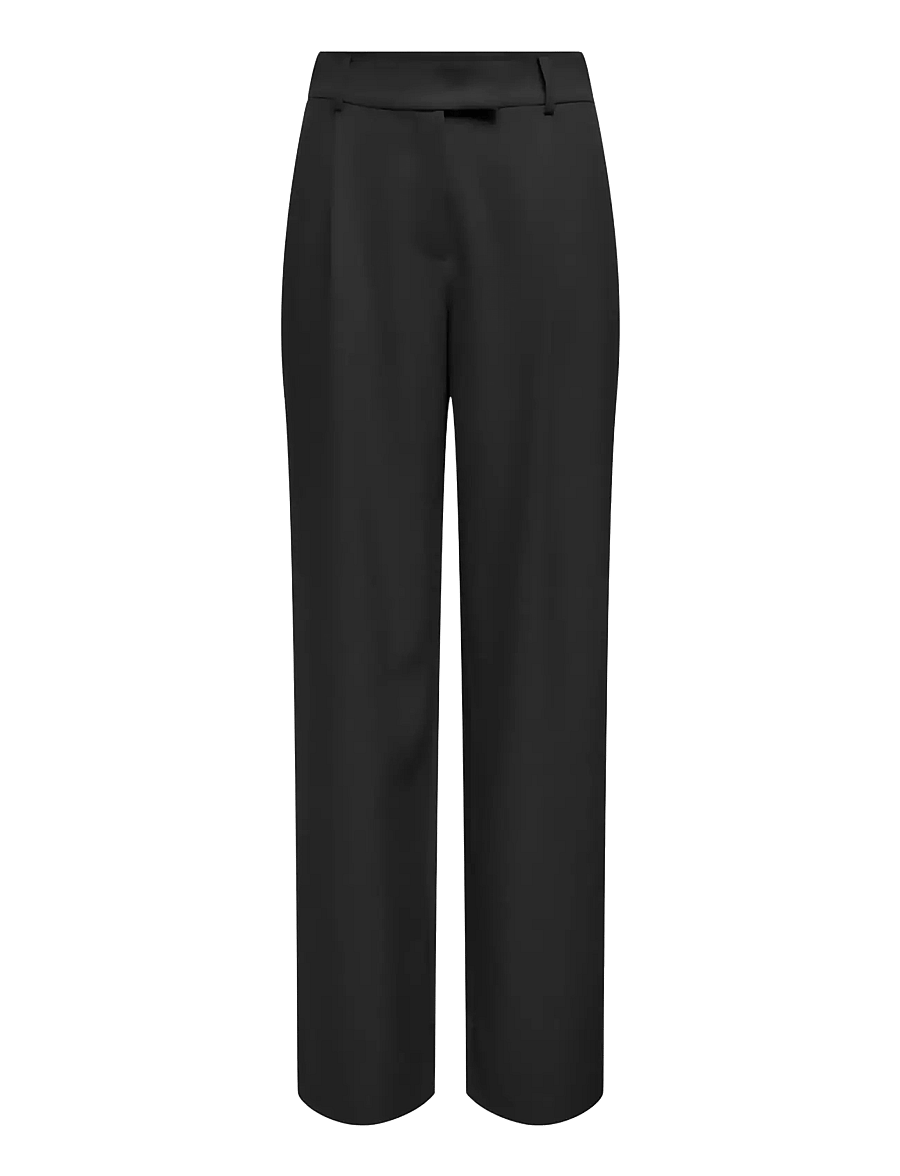 ONLY - ONLLINDA HW STR MEL PANTS TLR NOOS - black - 1