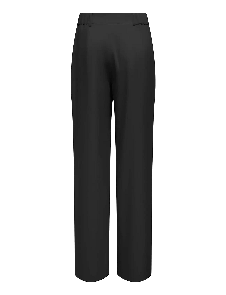 ONLY - ONLLINDA HW STR MEL PANTS TLR NOOS - black - 2