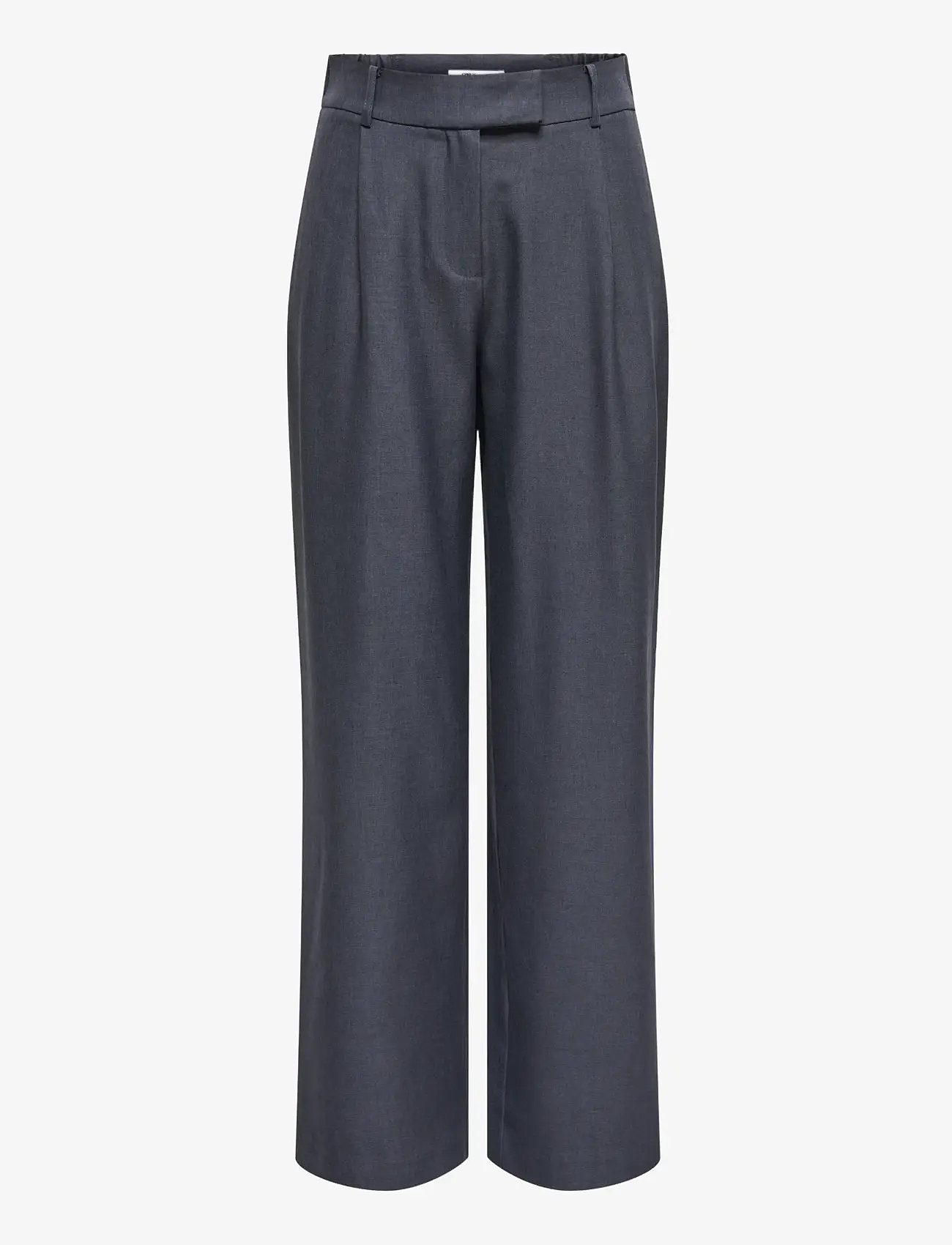 ONLY - ONLLINDA HW STR MEL PANTS TLR NOOS - kostymbyxor - night sky - 1