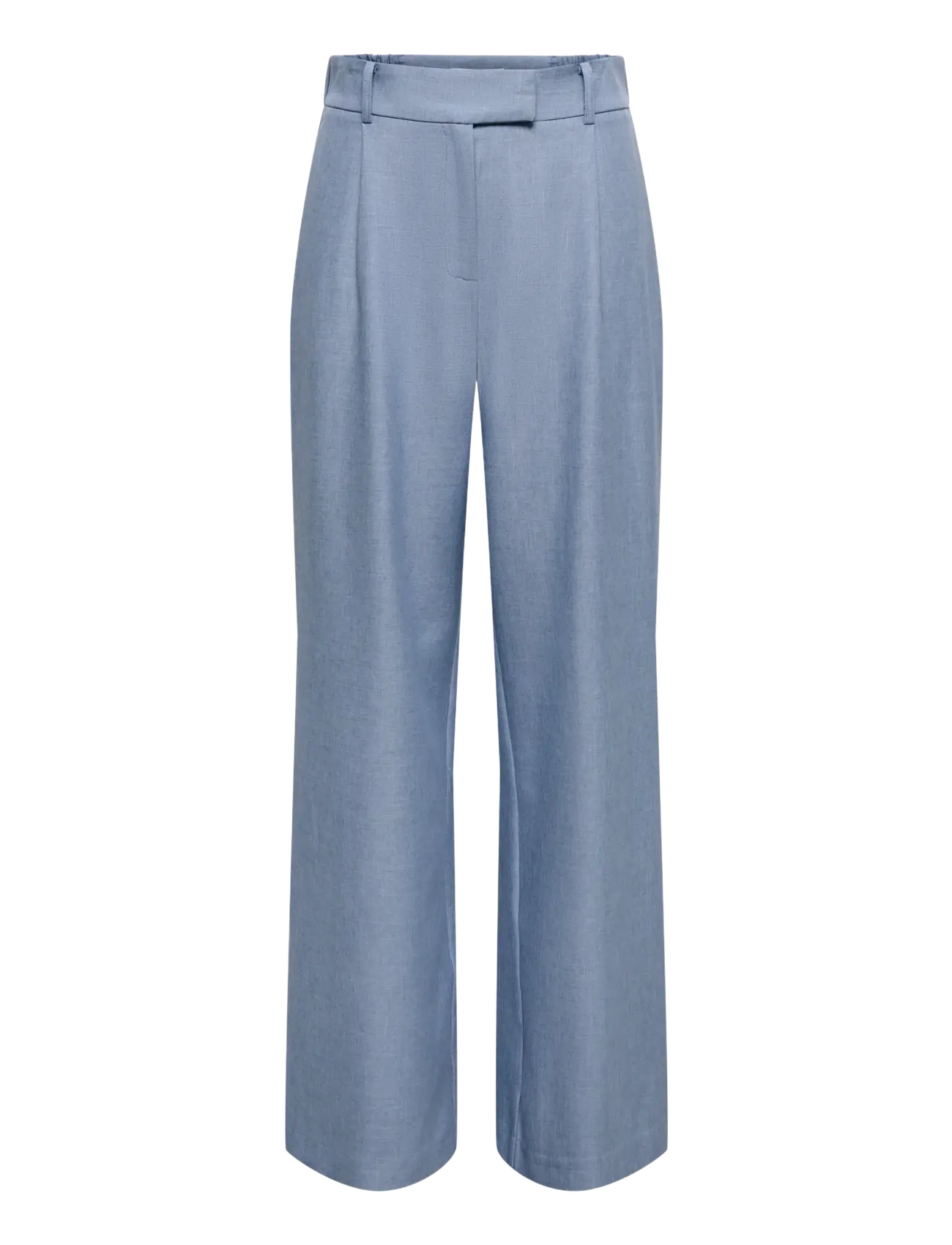 ONLY ONLLINDA HW STR MEL PANTS TLR NOOS - Drabužiai - VINTAGE INDIGO / blue