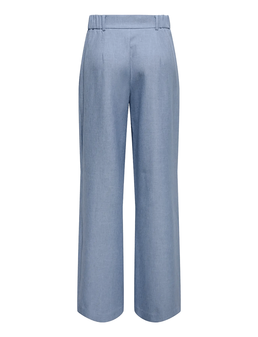 ONLY - ONLLINDA HW STR MEL PANTS TLR NOOS - pidulikud püksid - vintage indigo - 2