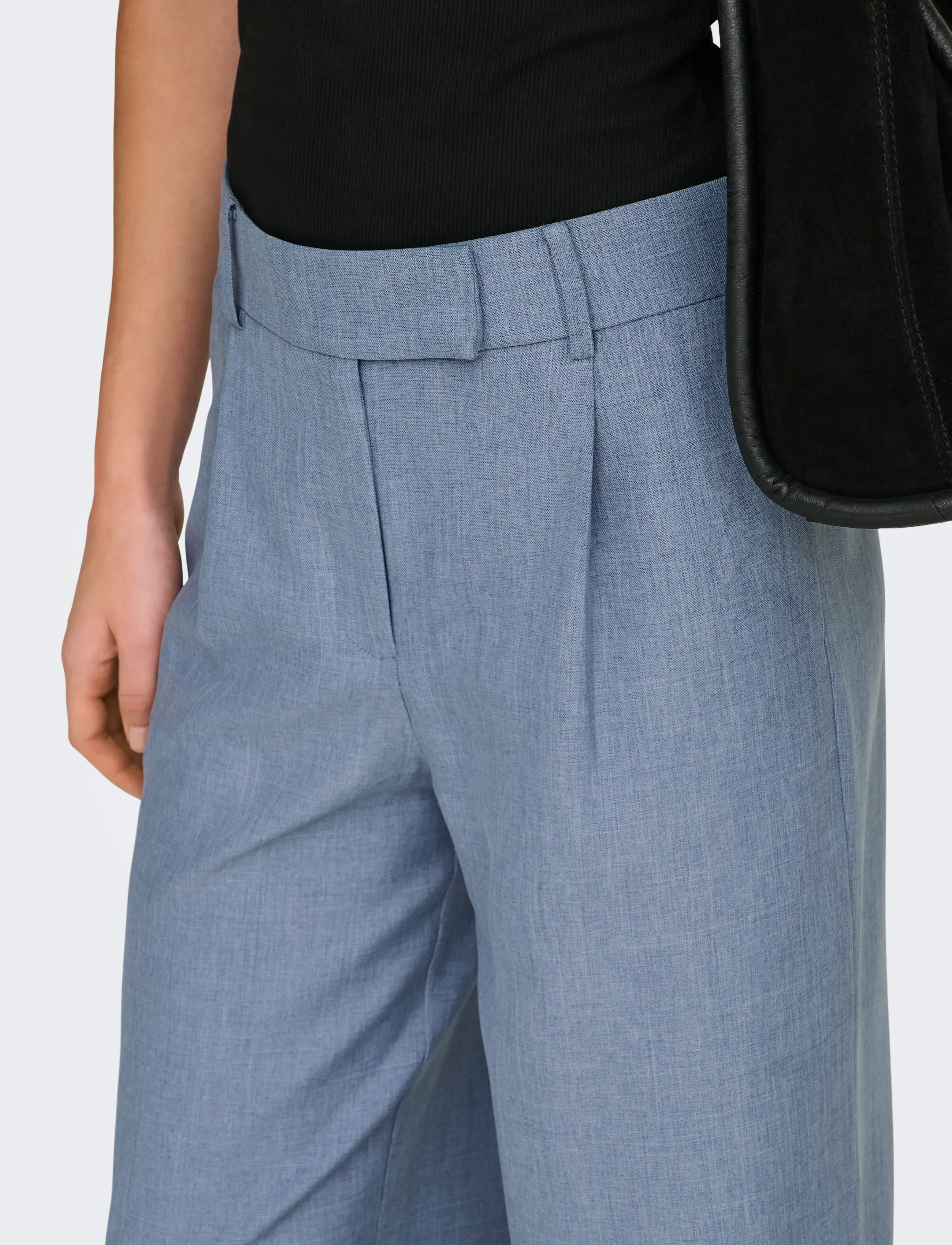 ONLY - ONLLINDA HW STR MEL PANTS TLR NOOS - vintage indigo - 5