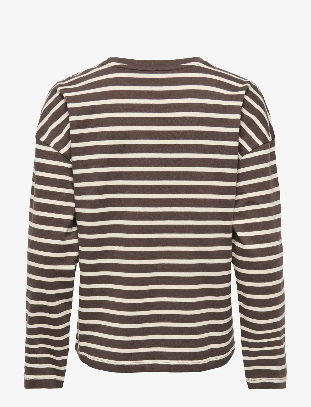 ONLY - ONLNEW SOPH L/S O-NECK TOP BOX JRS - langærmede toppe - black coffee - 2