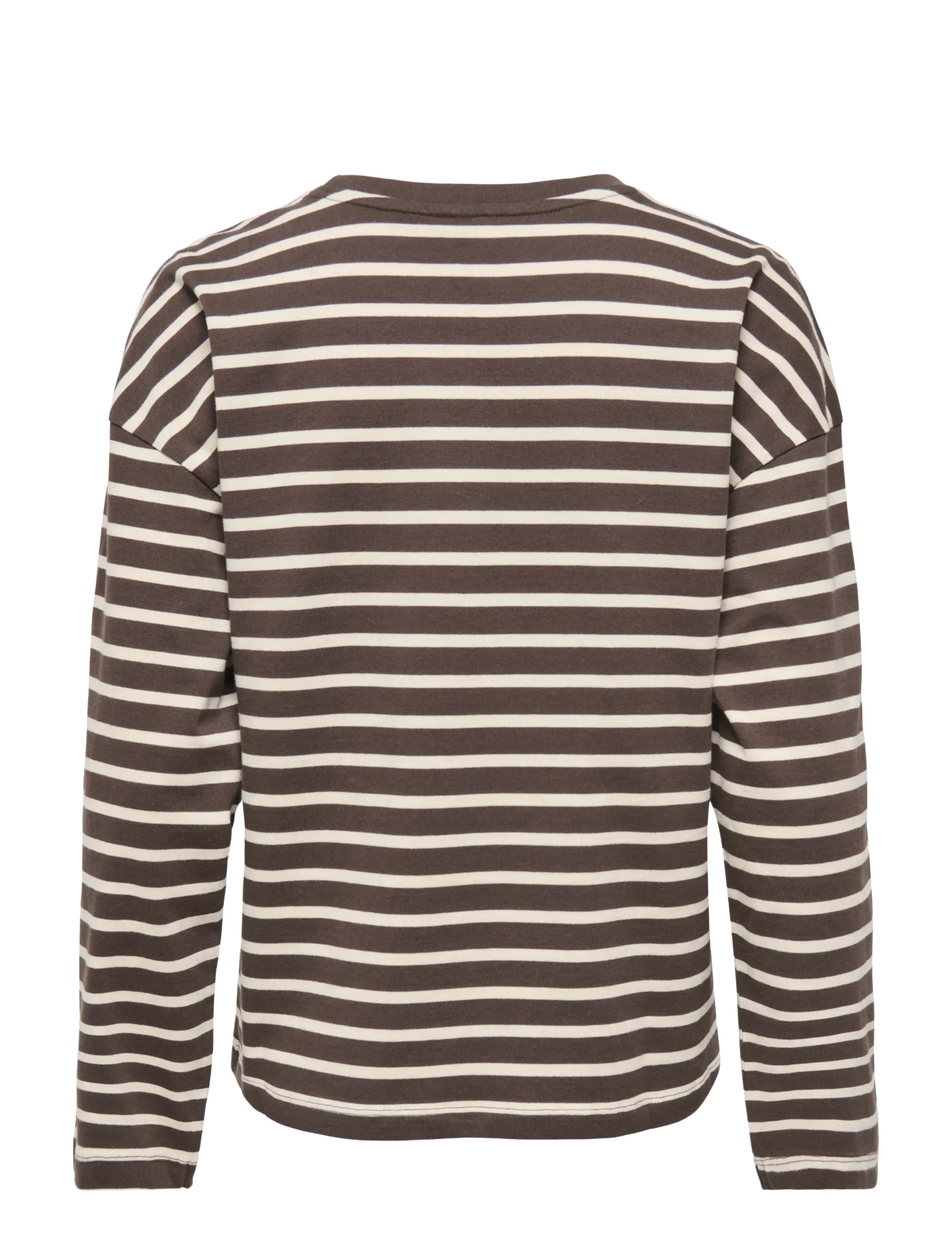ONLY - ONLNEW SOPH L/S O-NECK TOP BOX JRS - langærmede toppe - black coffee - 2