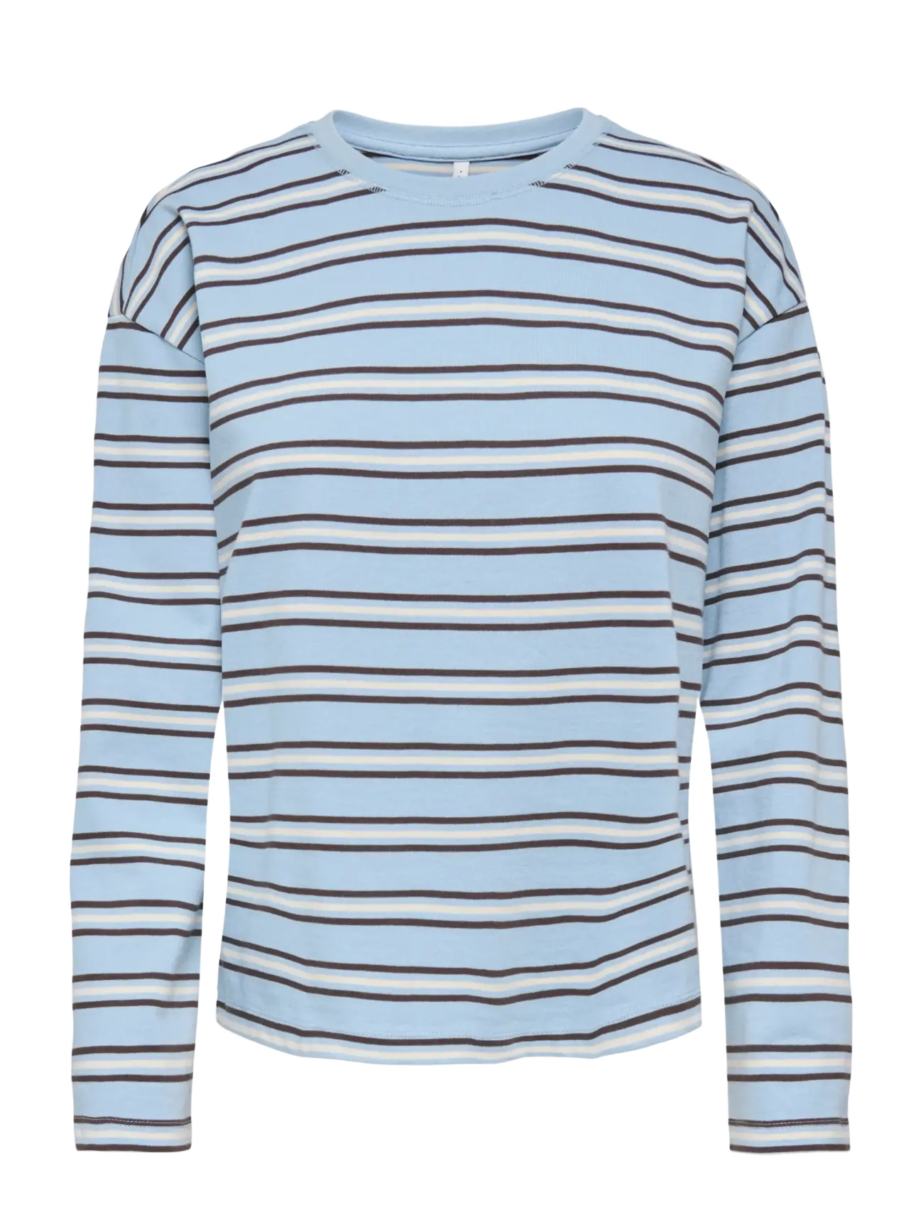 ONLY ONLNEW SOPH L/S O-NECK TOP BOX JRS - Transitional Layering - SOFT CHAMBRAY / blue