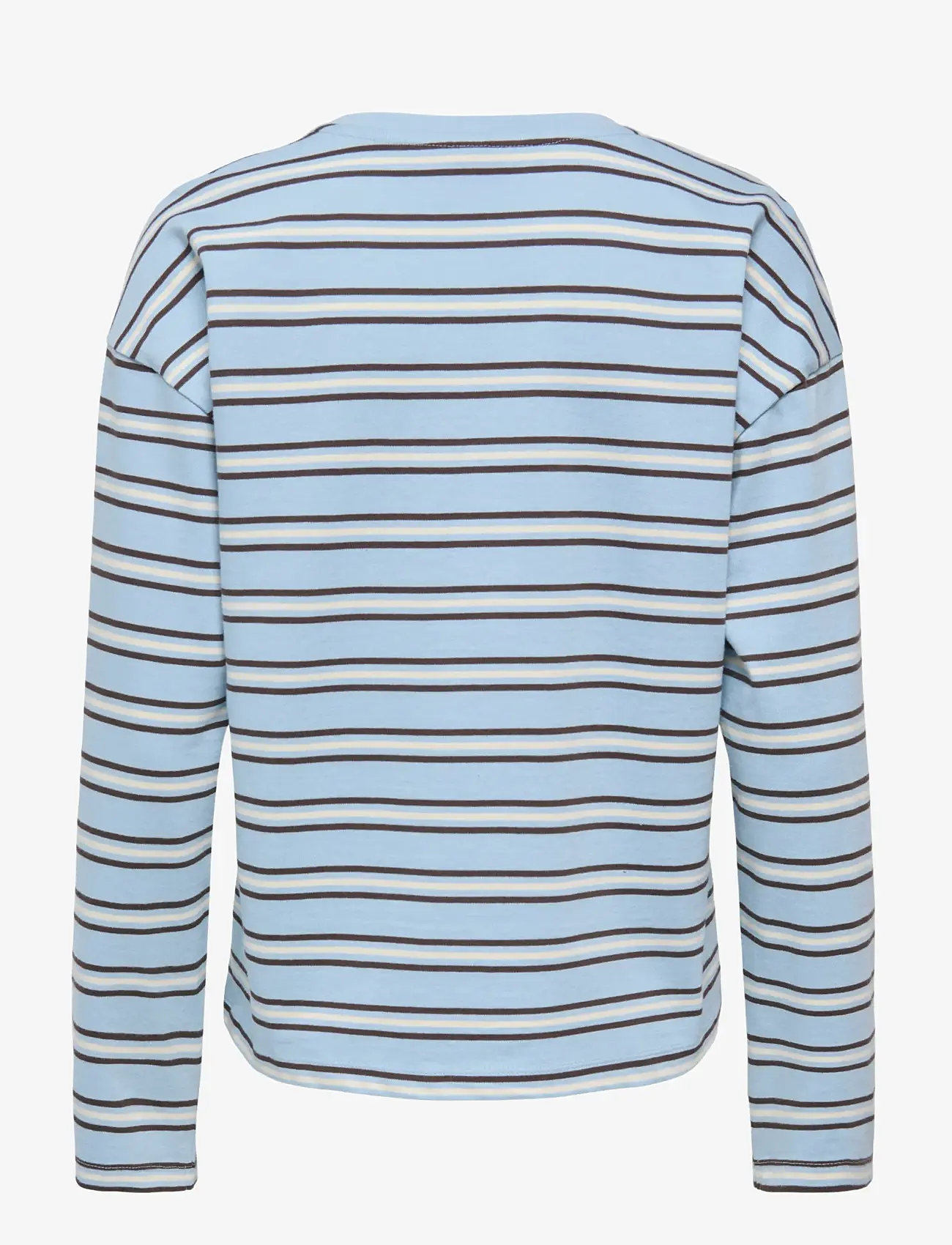 ONLY - ONLNEW SOPH L/S O-NECK TOP BOX JRS - langærmede toppe - soft chambray - 1