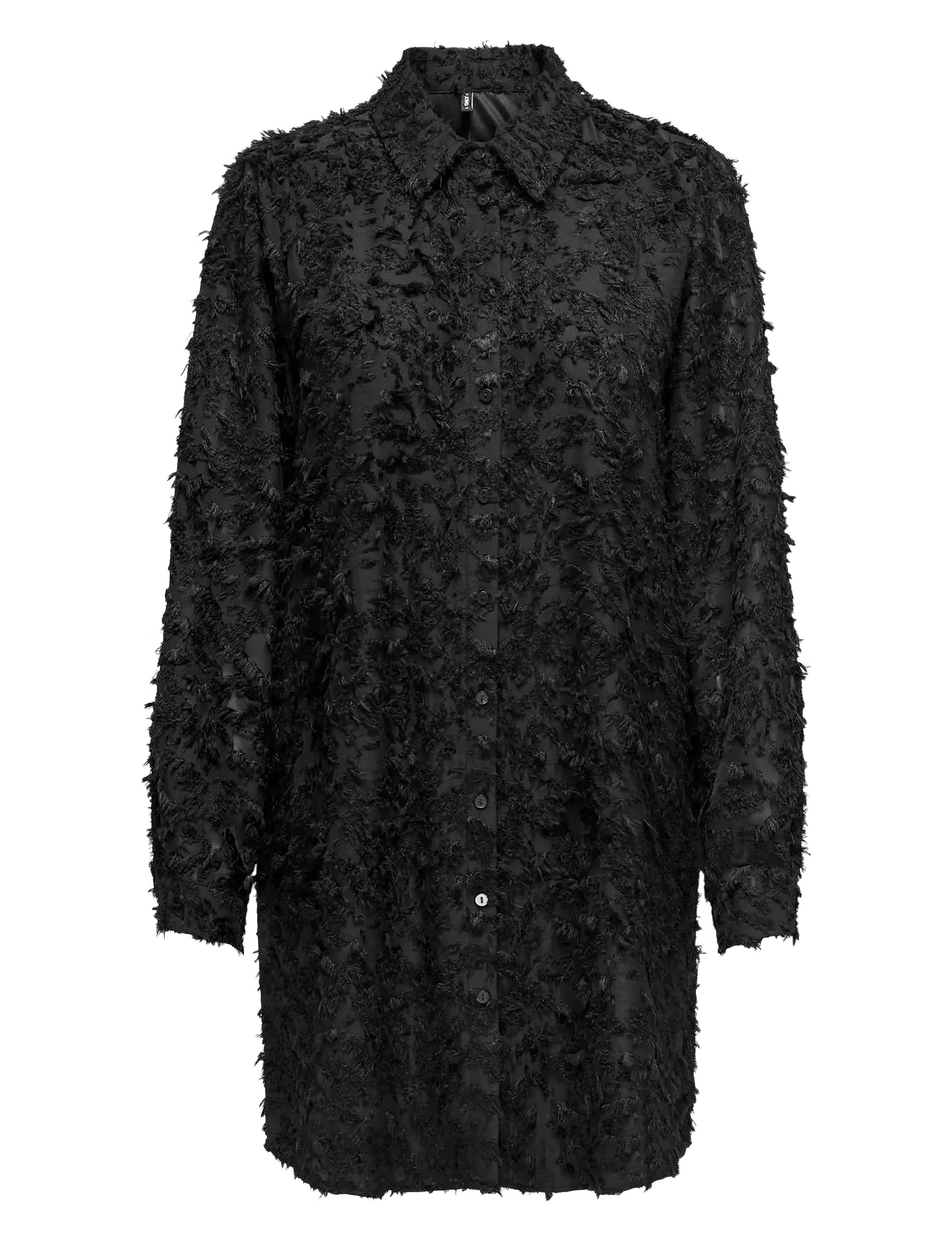 ONLY Onlsilvie L/S Shirt Ex Ptm Schwarz - XS - Damen
