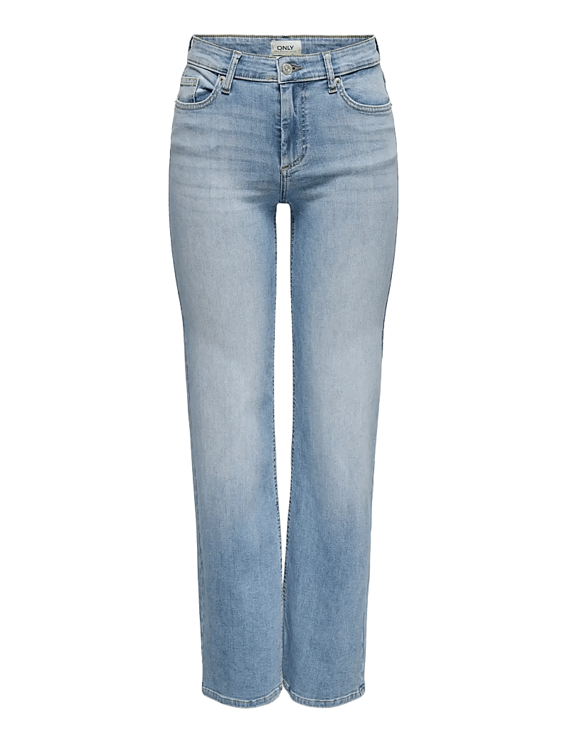ONLY - ONLBLUSH MID STRAIGHT DNM TAI467 NOOS - raka jeans - light blue denim - 1