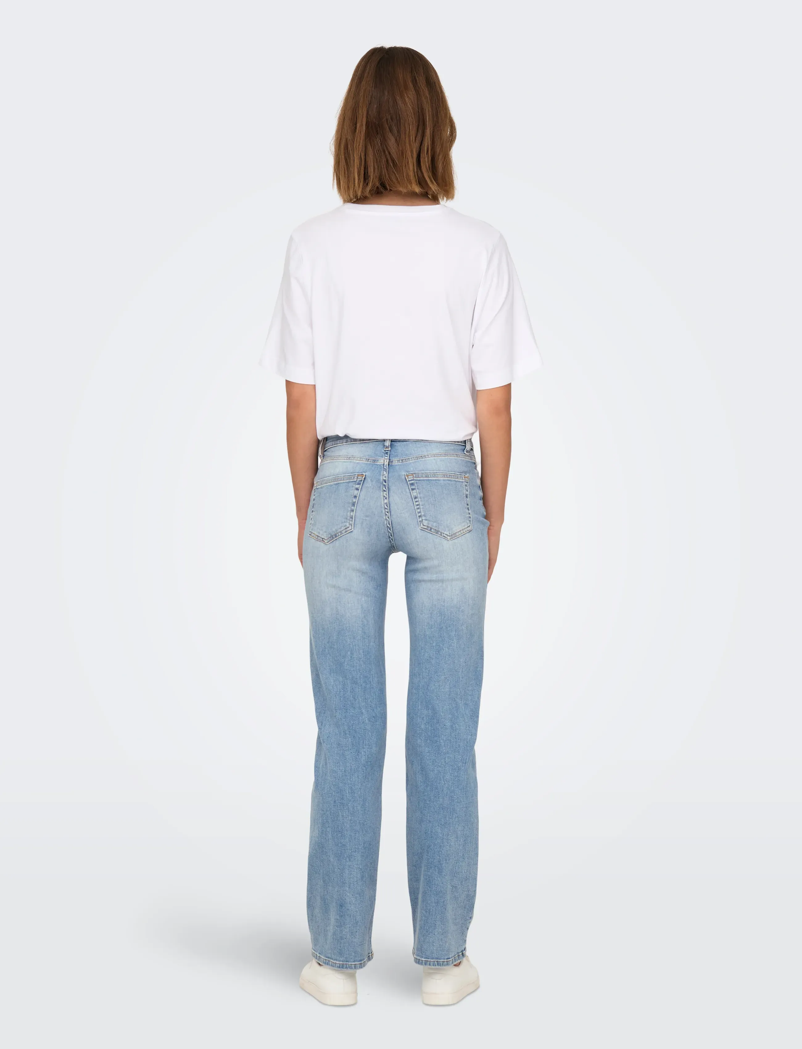 ONLY - ONLBLUSH MID STRAIGHT DNM TAI467 NOOS - light blue denim - 3